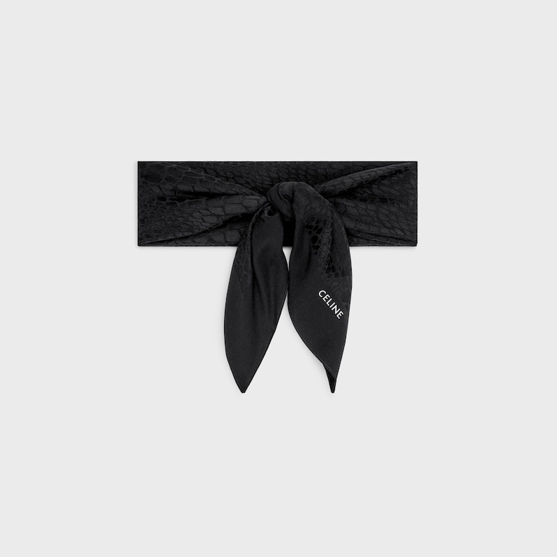 bandana in silk jacquard | CELINE