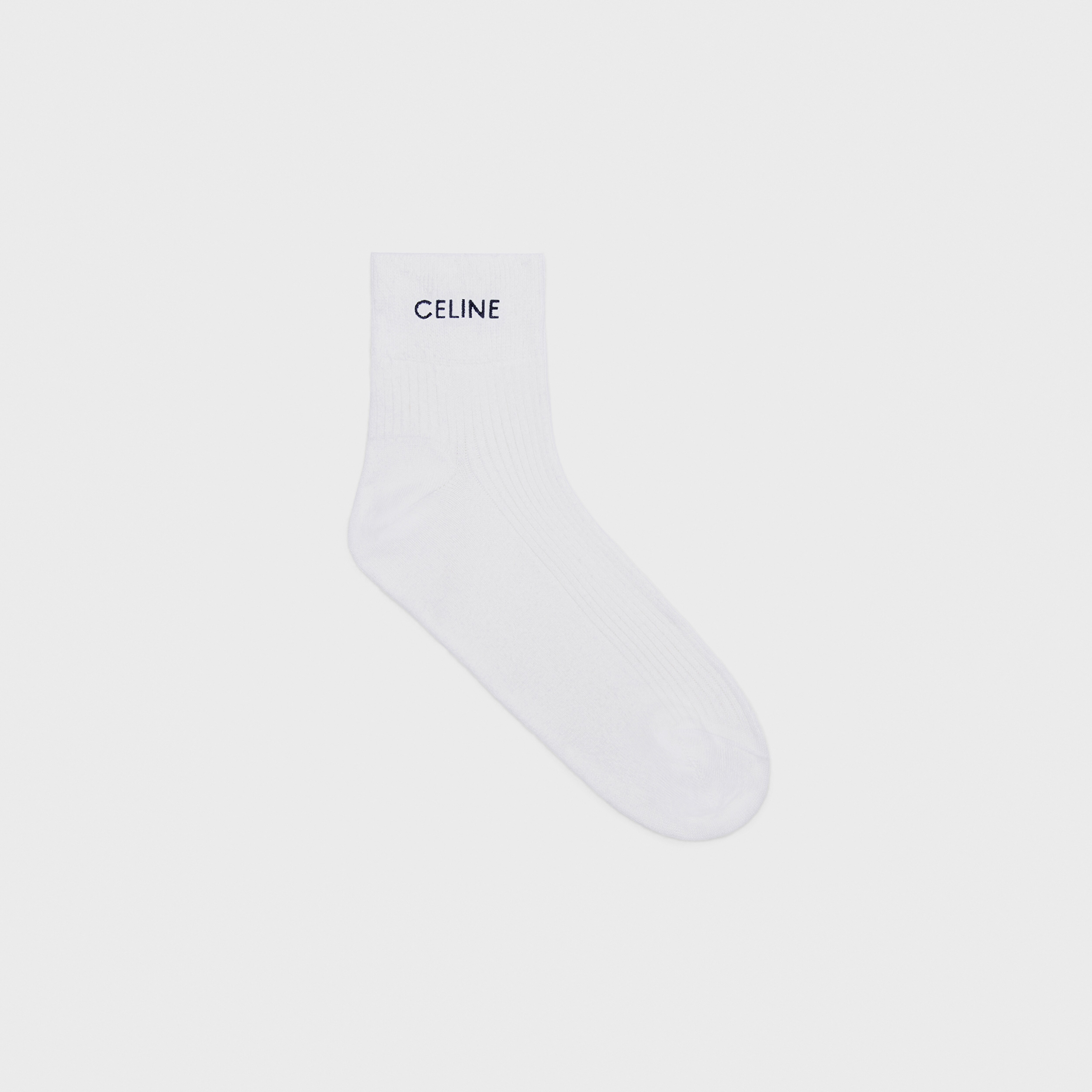 CELINE SOCKS COTTON - OFF WHITE