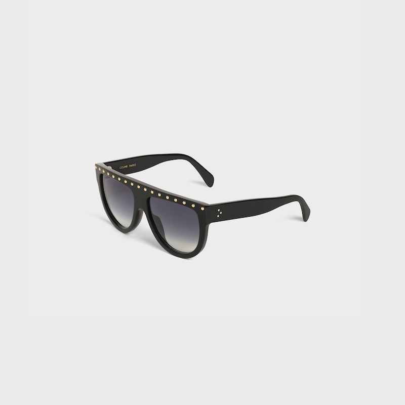 Aviator S001 Sunglasses in Acetate and Metal | CELINE