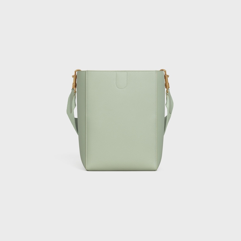 Sangle Small Bucket bag in soft grained calfskin | CELINE