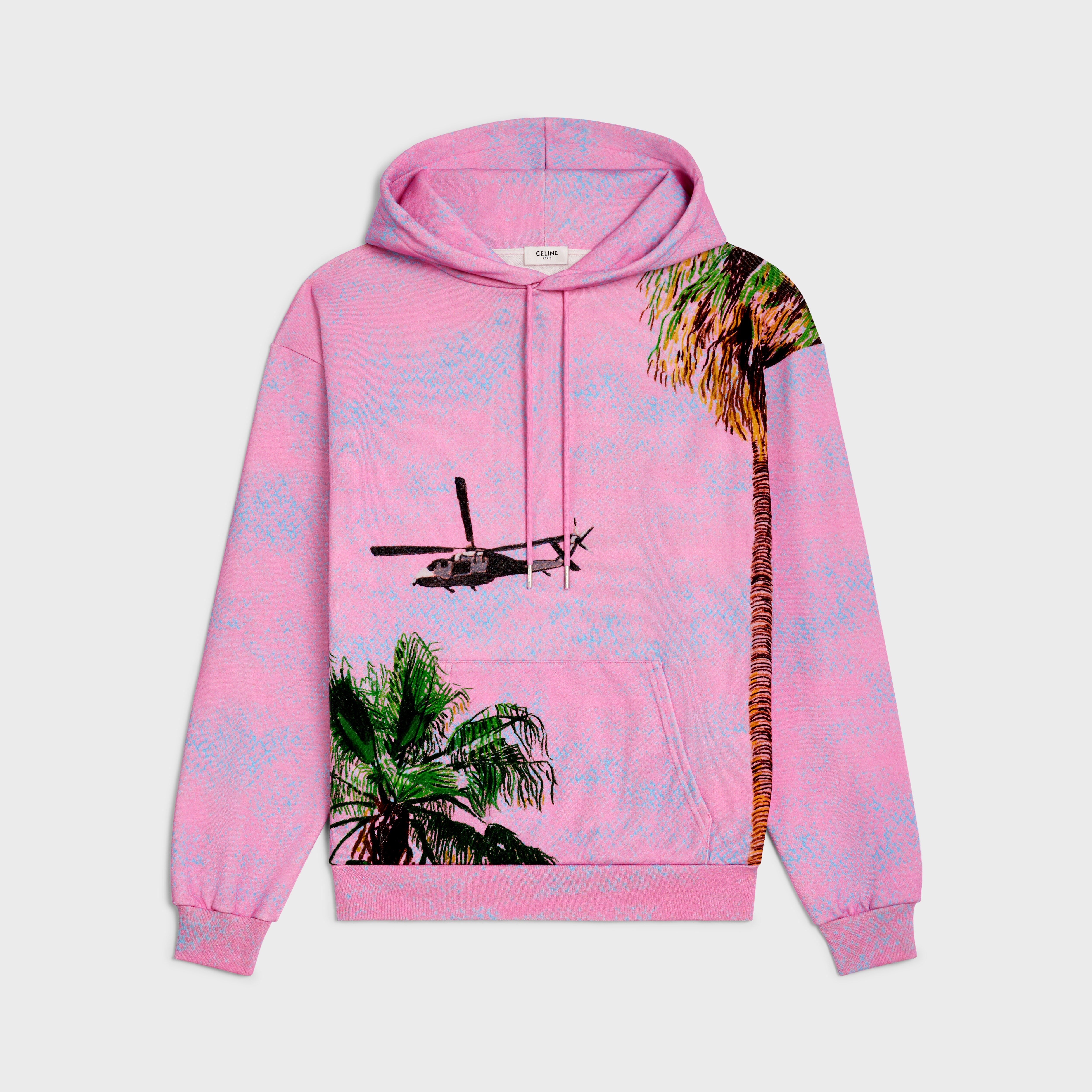 Pink sales green hoodie