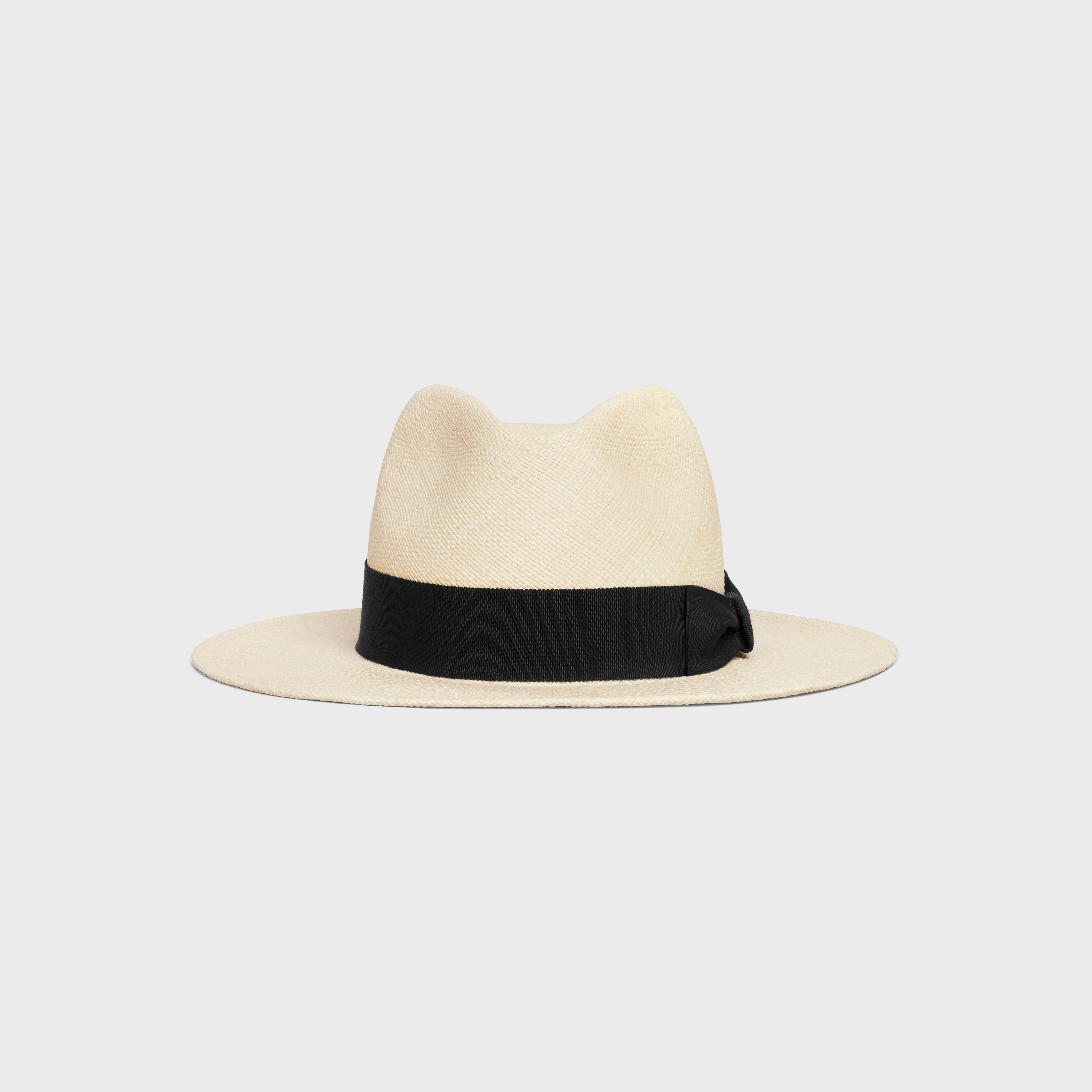 fedora hat in straw Natural CELINE
