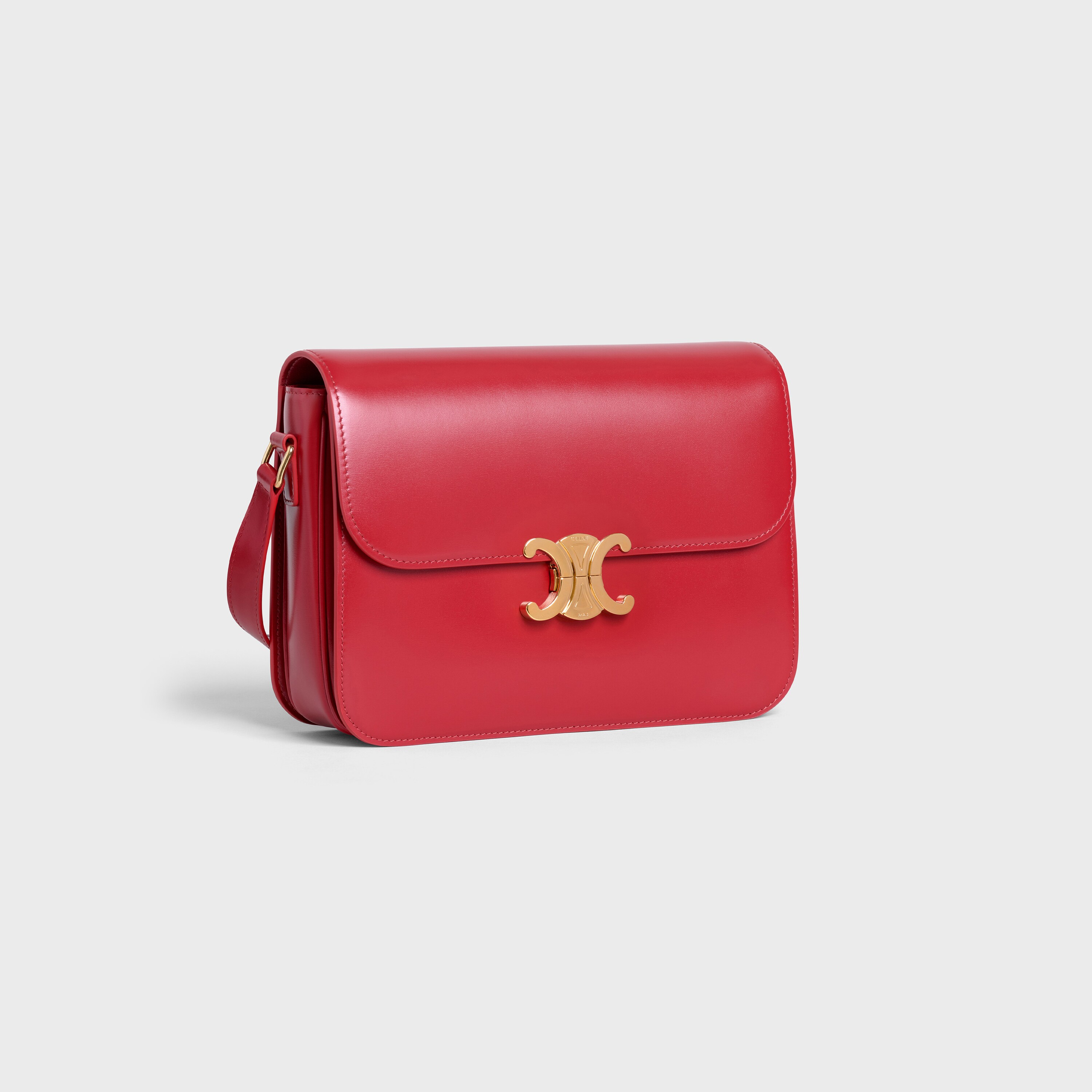 celine red purse