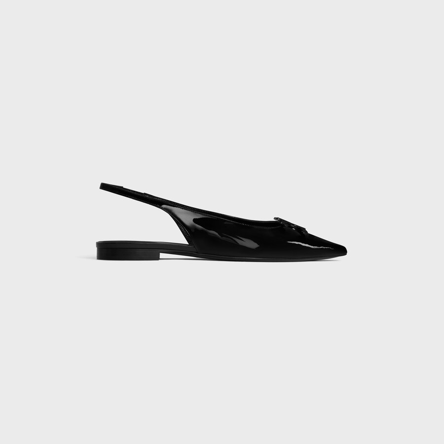 ALMA TRIOMPHE SLINGBACK IN LAMBSKIN ICEBERGBLUE