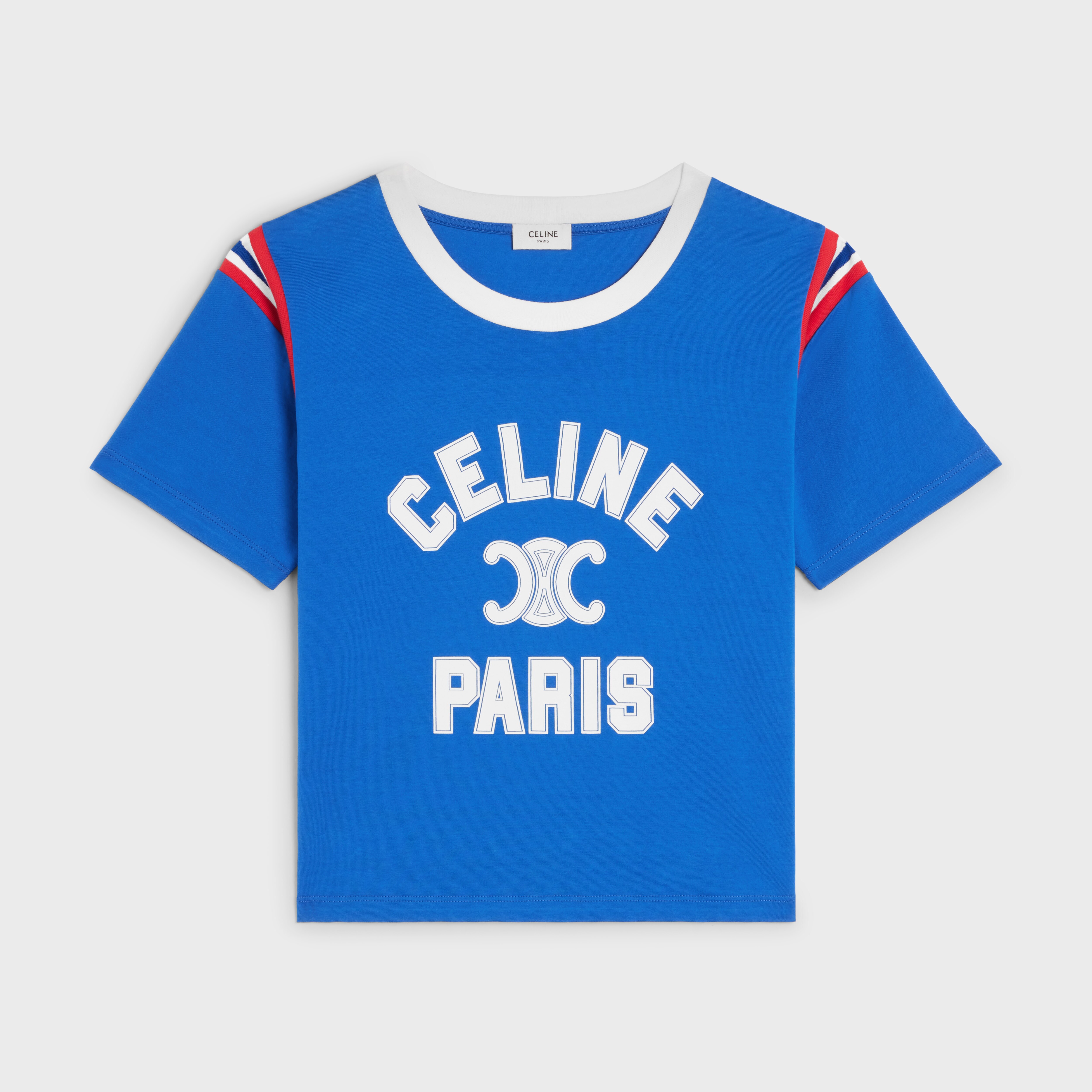 しています 【CELINE】CELINE PARIS Tシャツ (CELINE/Tシャツ・カットソー) 92835925 イエロー