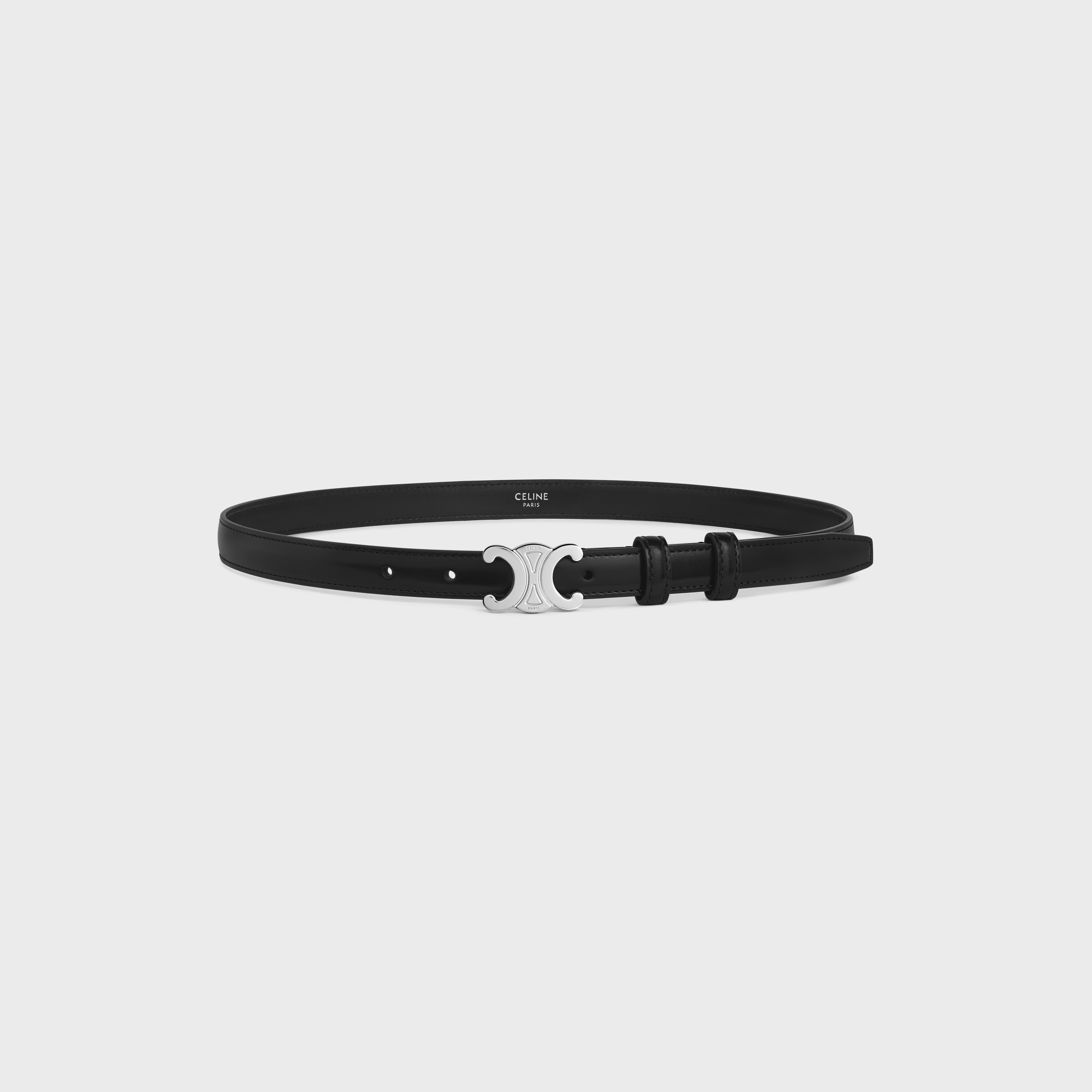 トリオンフ ベルト 18MM / トリヨンレザー - ブラック | CELINE