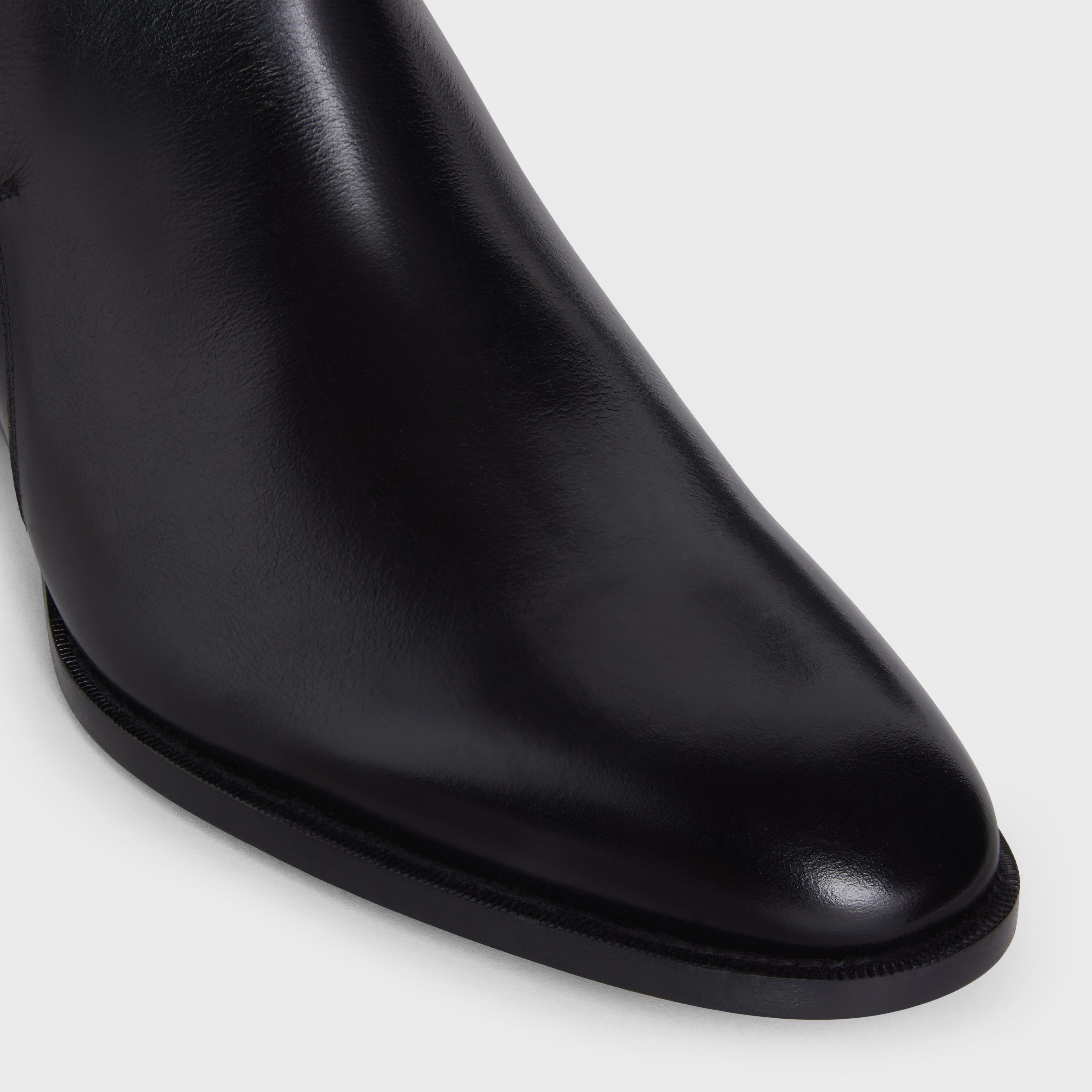 CELINE DRUGSTORE JODHPUR BOOT IN SHINY CALFSKIN - BLACK | CELINE