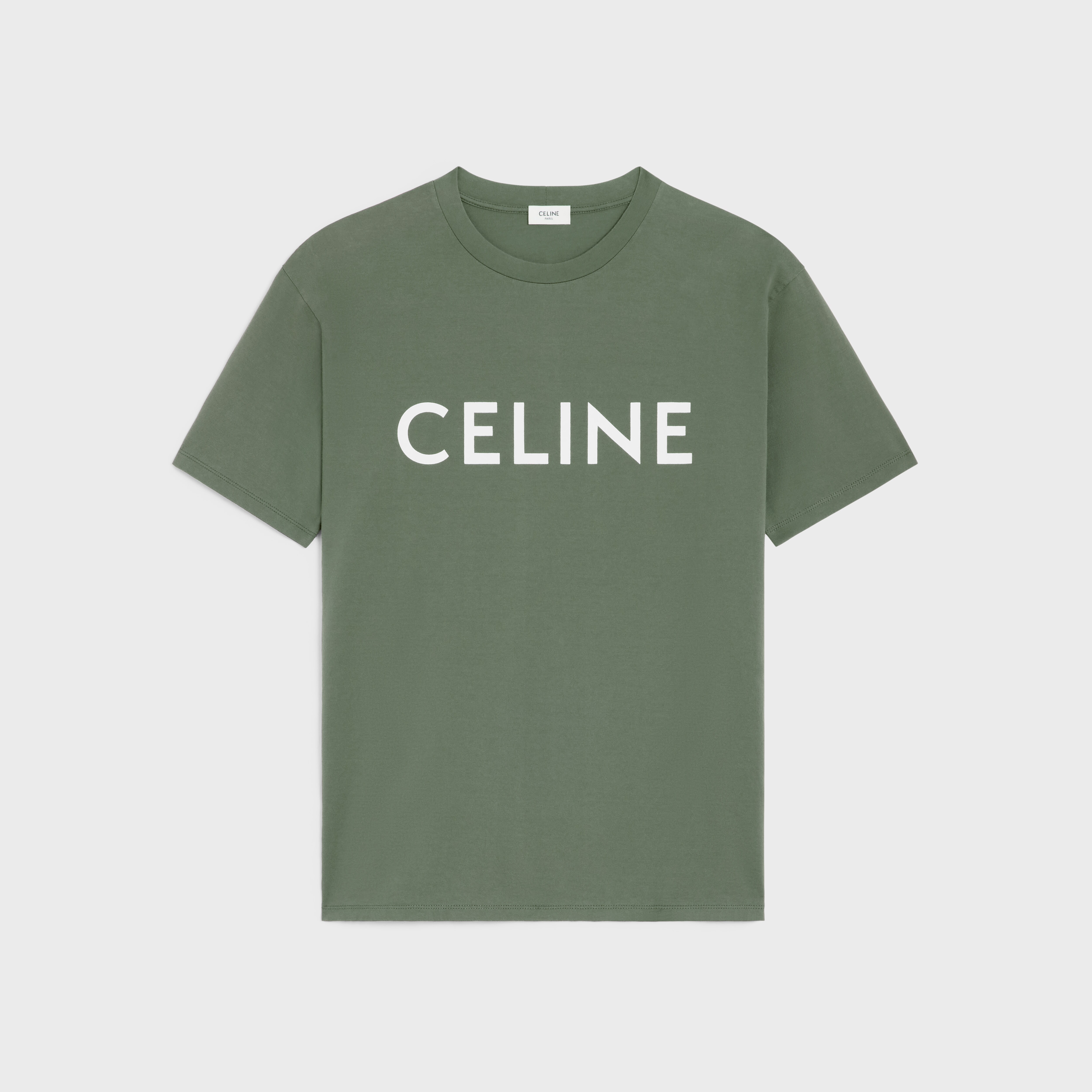 celine printed t- shirt