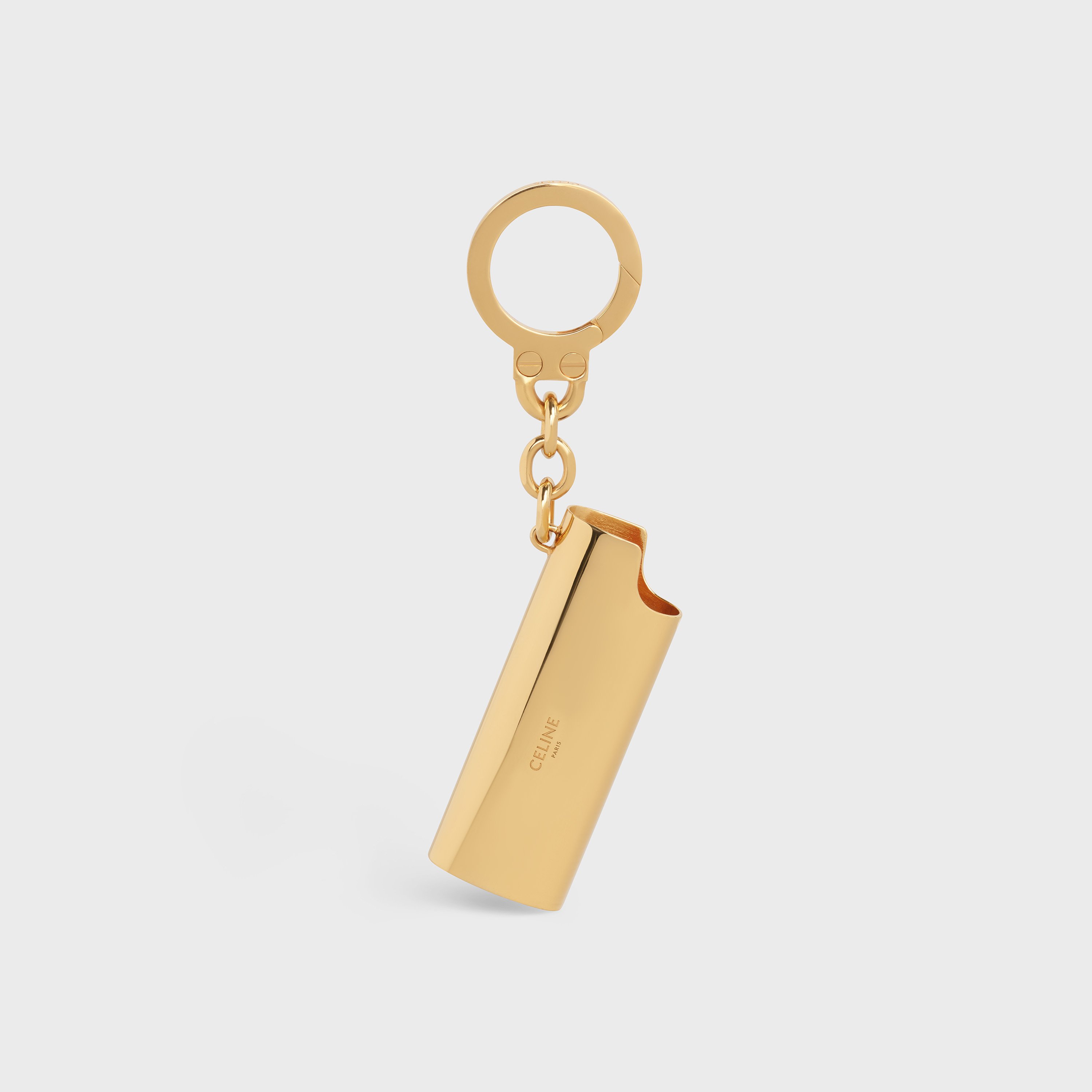 LIGHTER CASE CHARM IN BRASS - GOLD