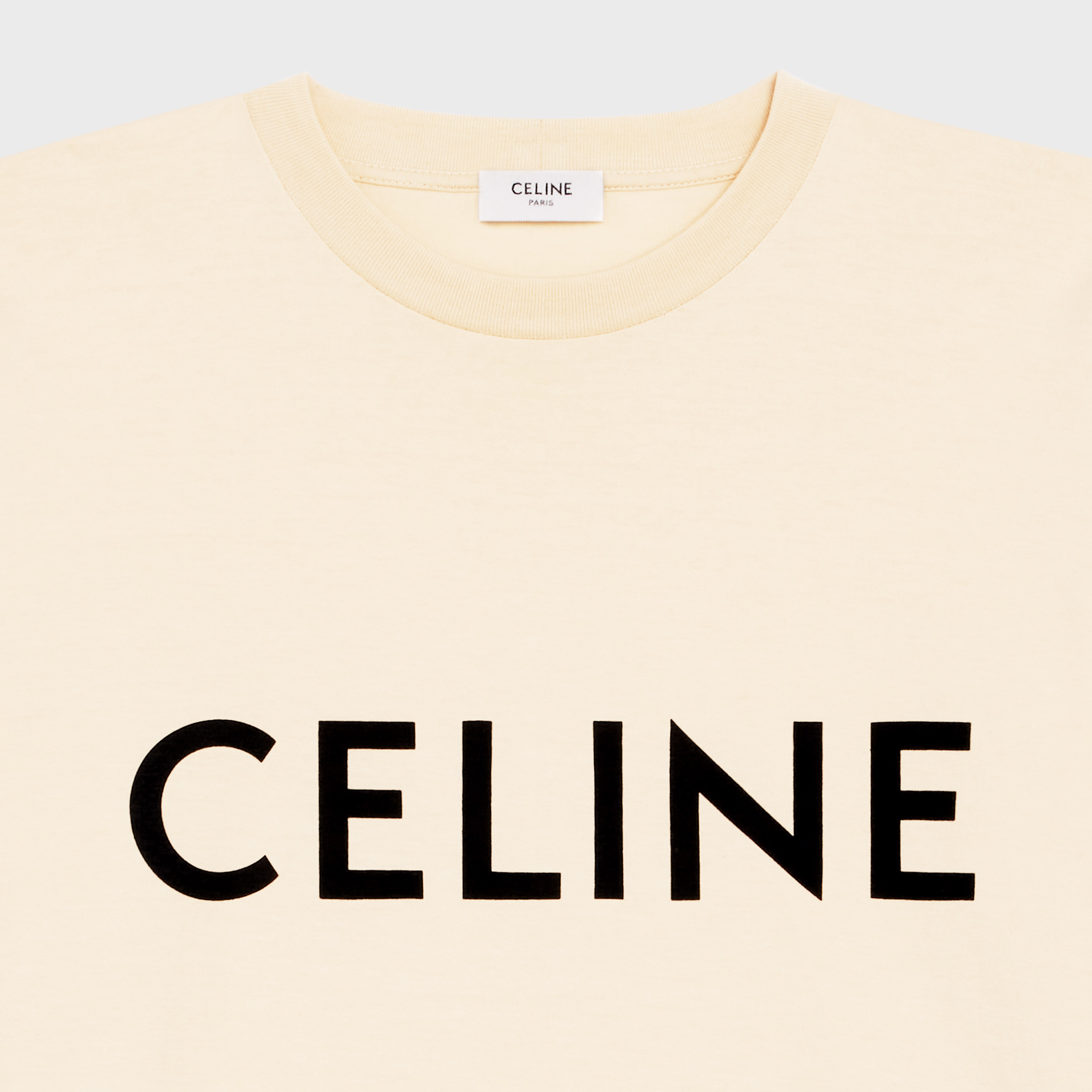 LOOSE CELINE T-SHIRT IN COTTON JERSEY 