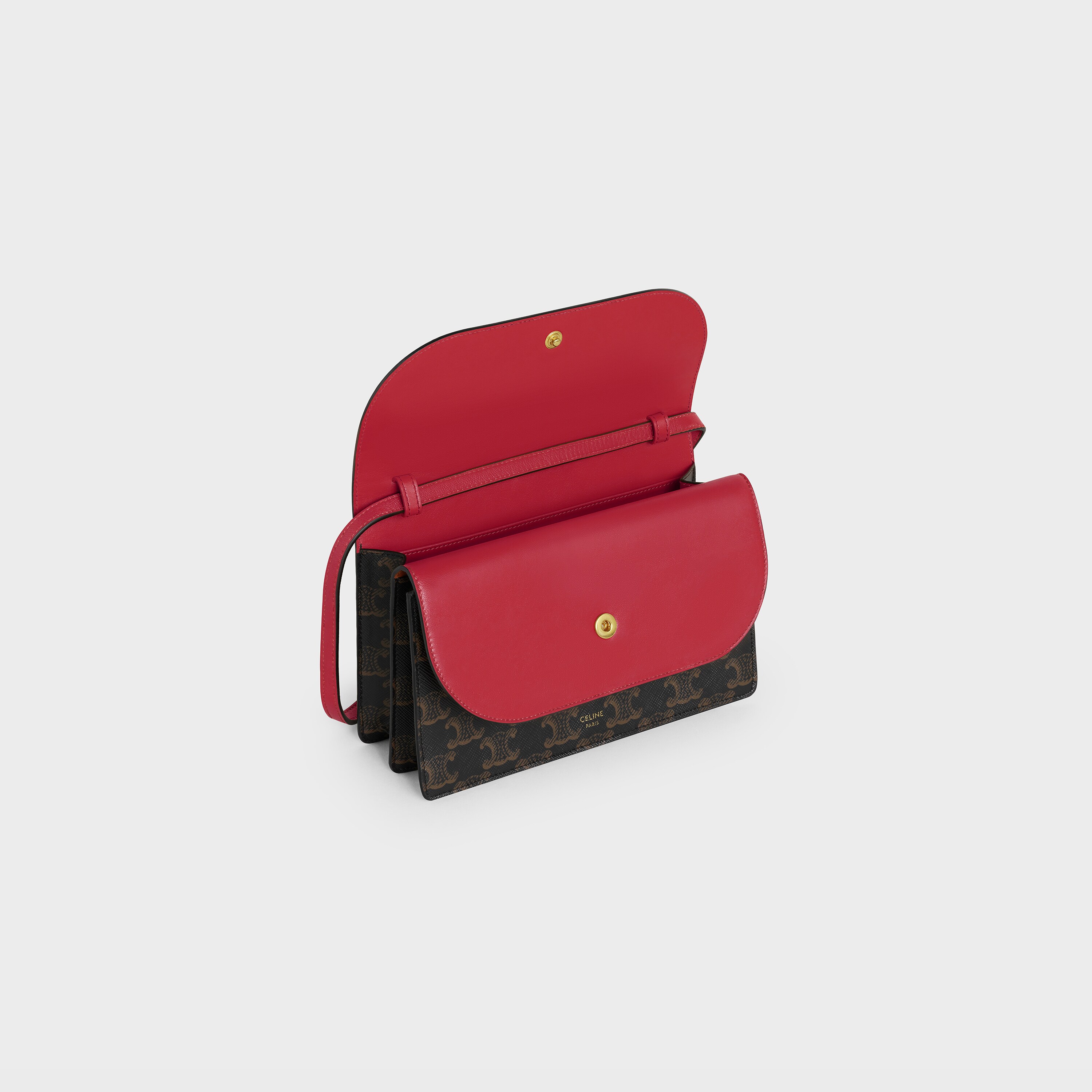Celine wallet red sale