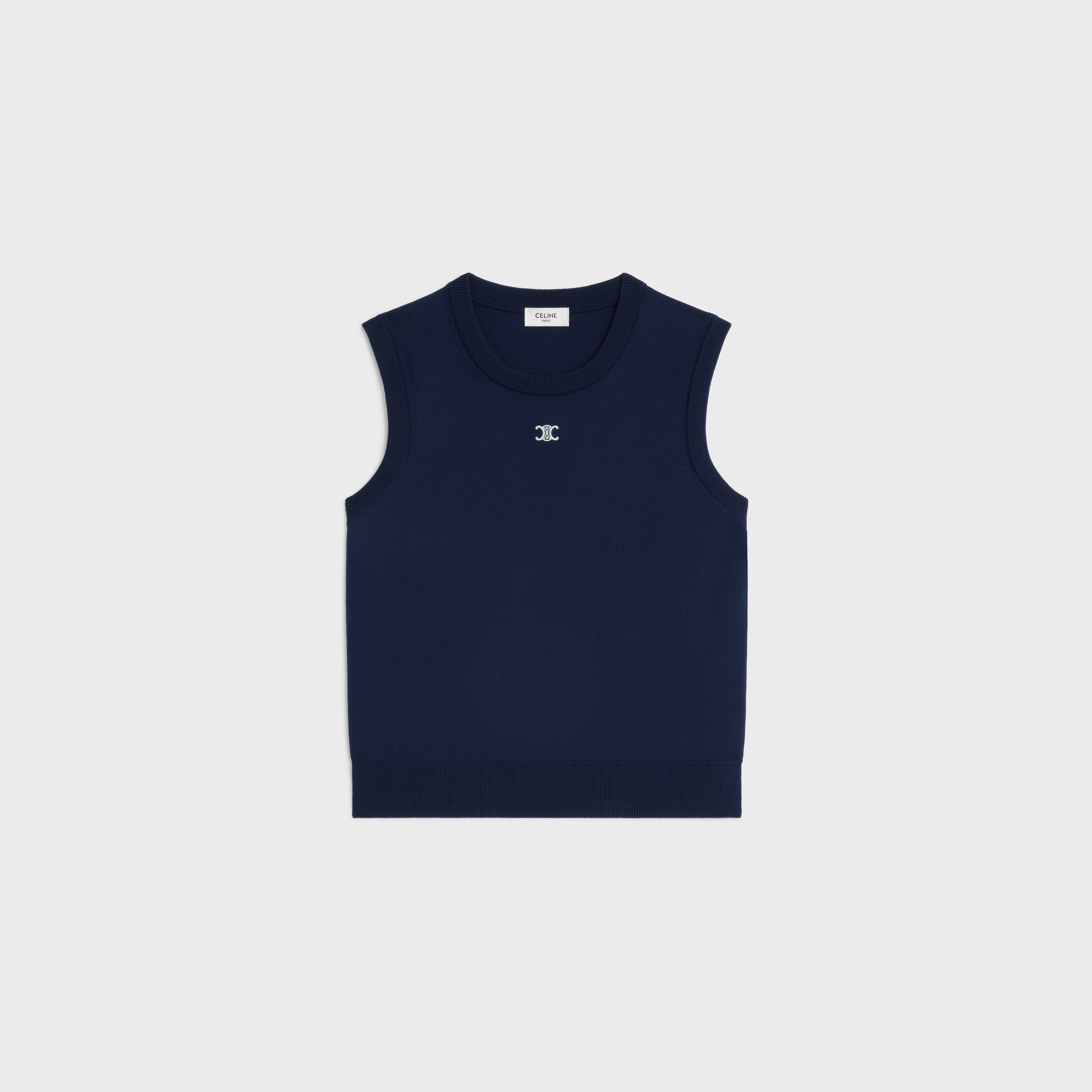 top IN fine wool - DARK BLUE | CELINE