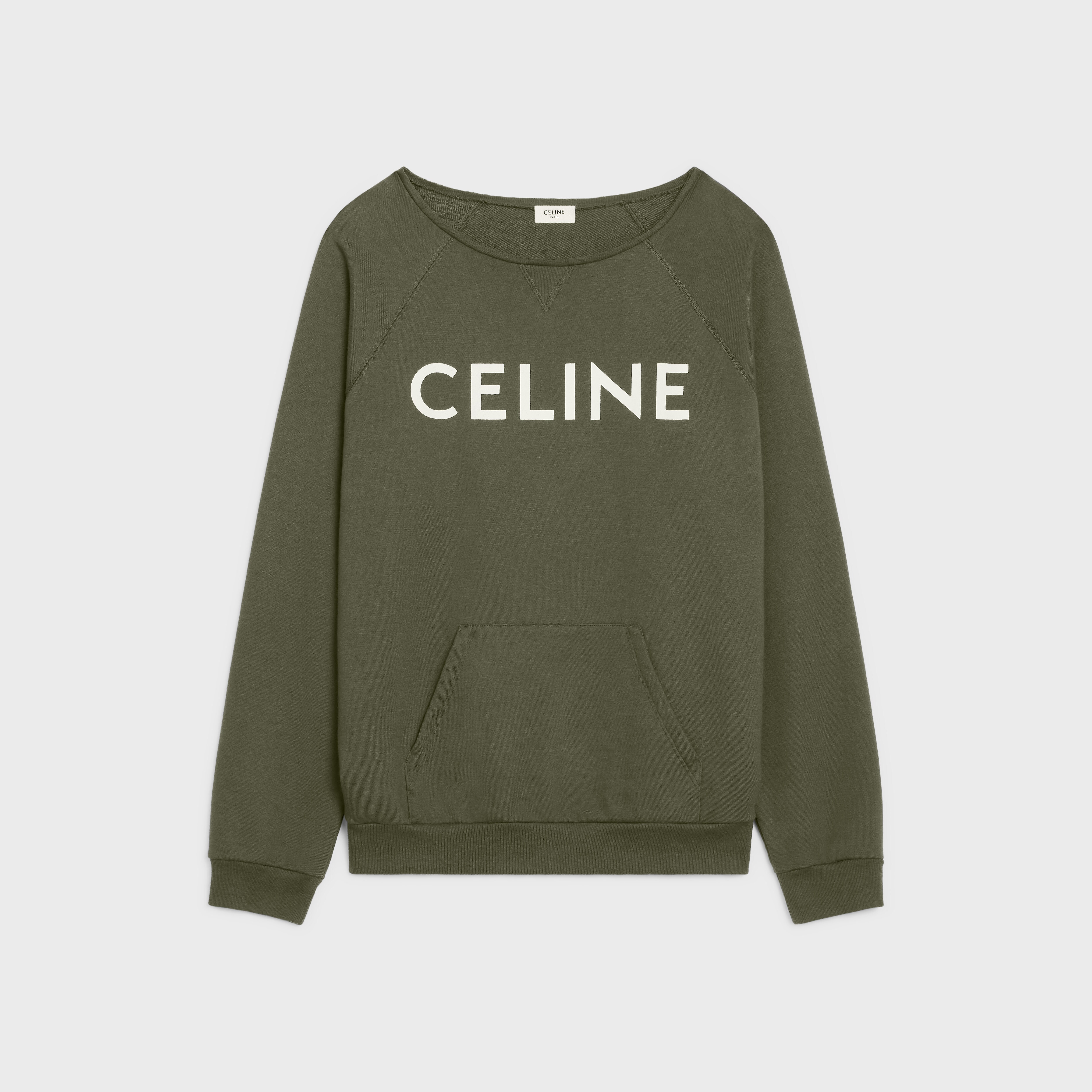 Celine Women's Cotton Polo Sweater Blue main image 1