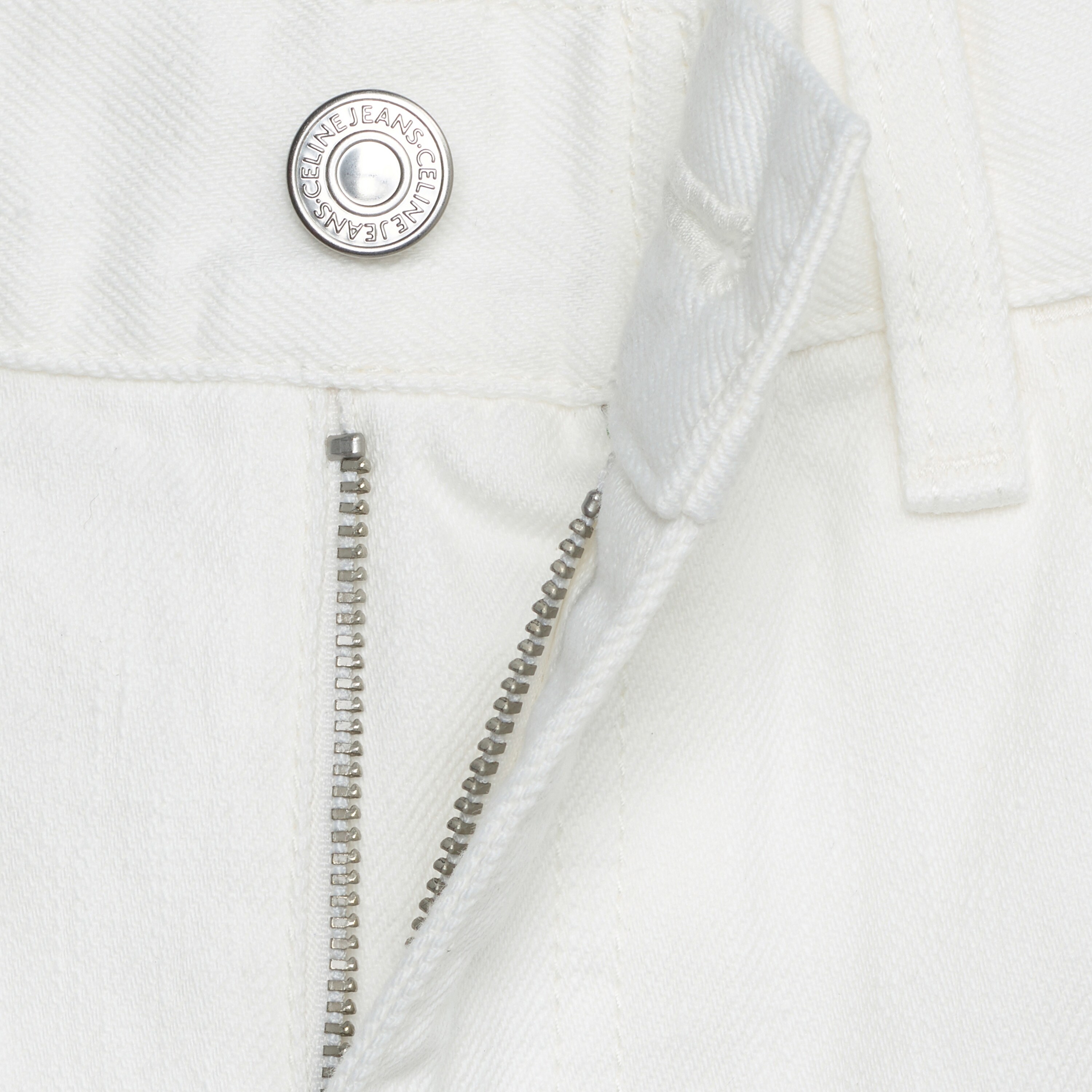 flare pants mid-waist denim - null | CELINE