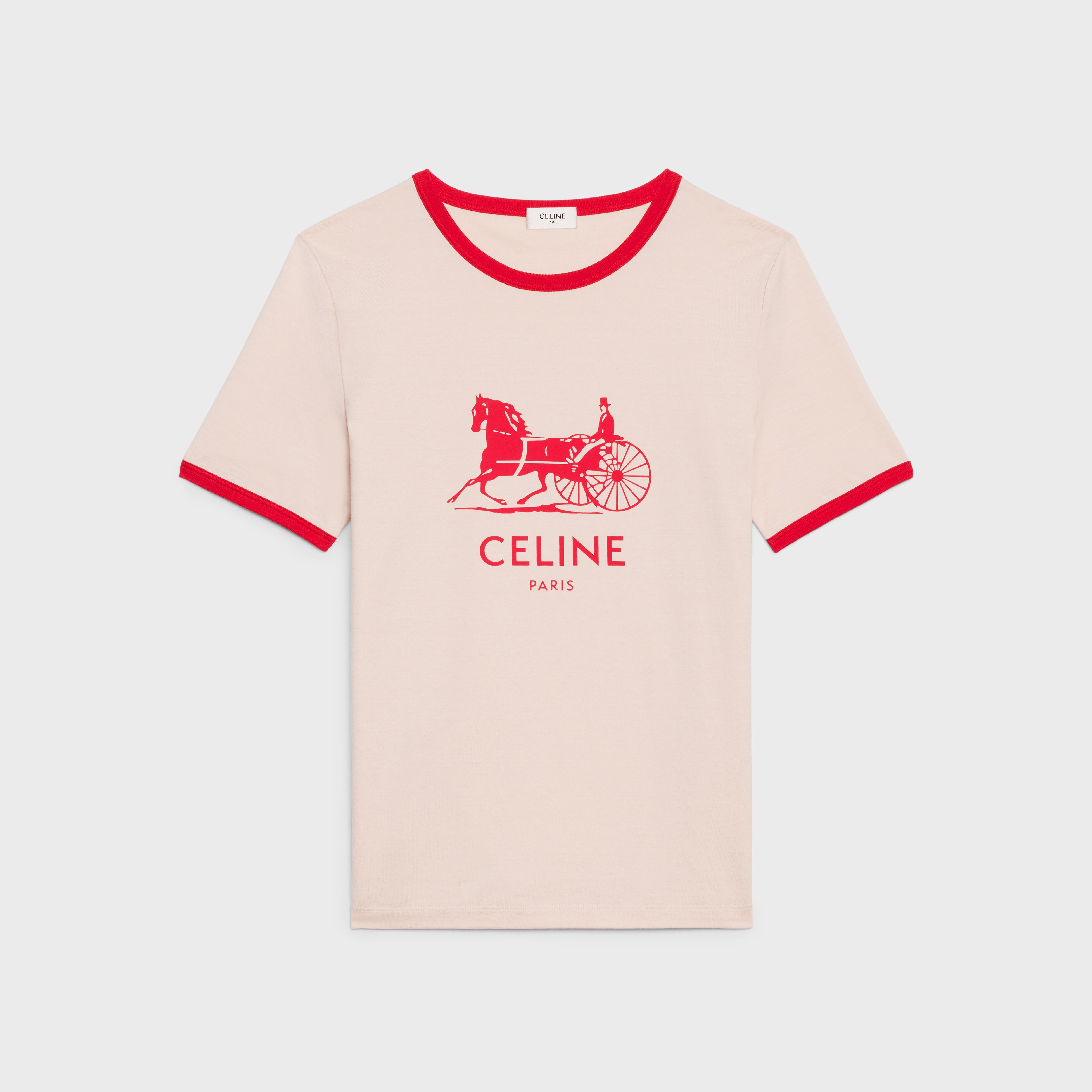 CELINE サルキー Tシャツ / コットンジャージー