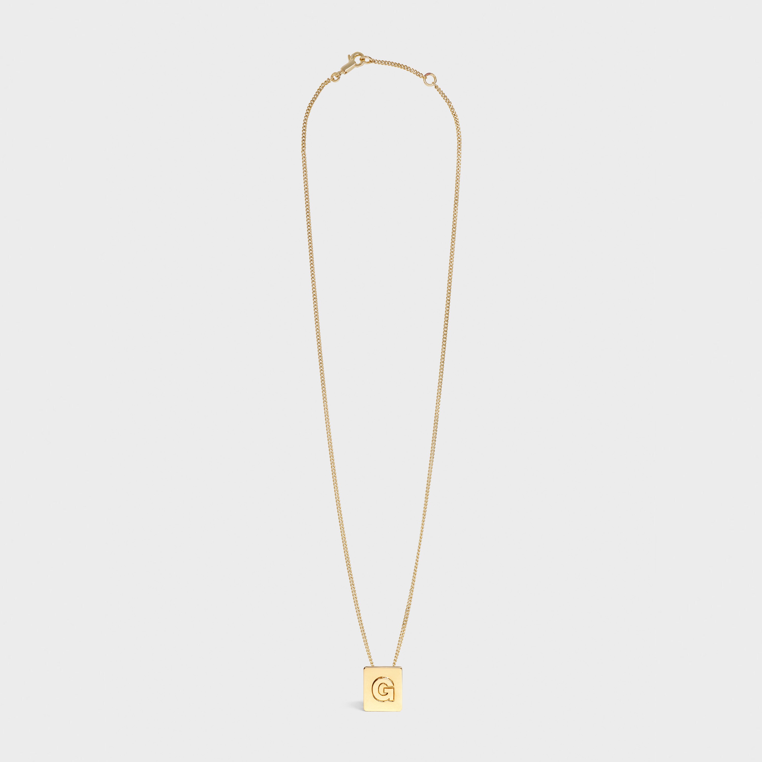 Celine g necklace deals