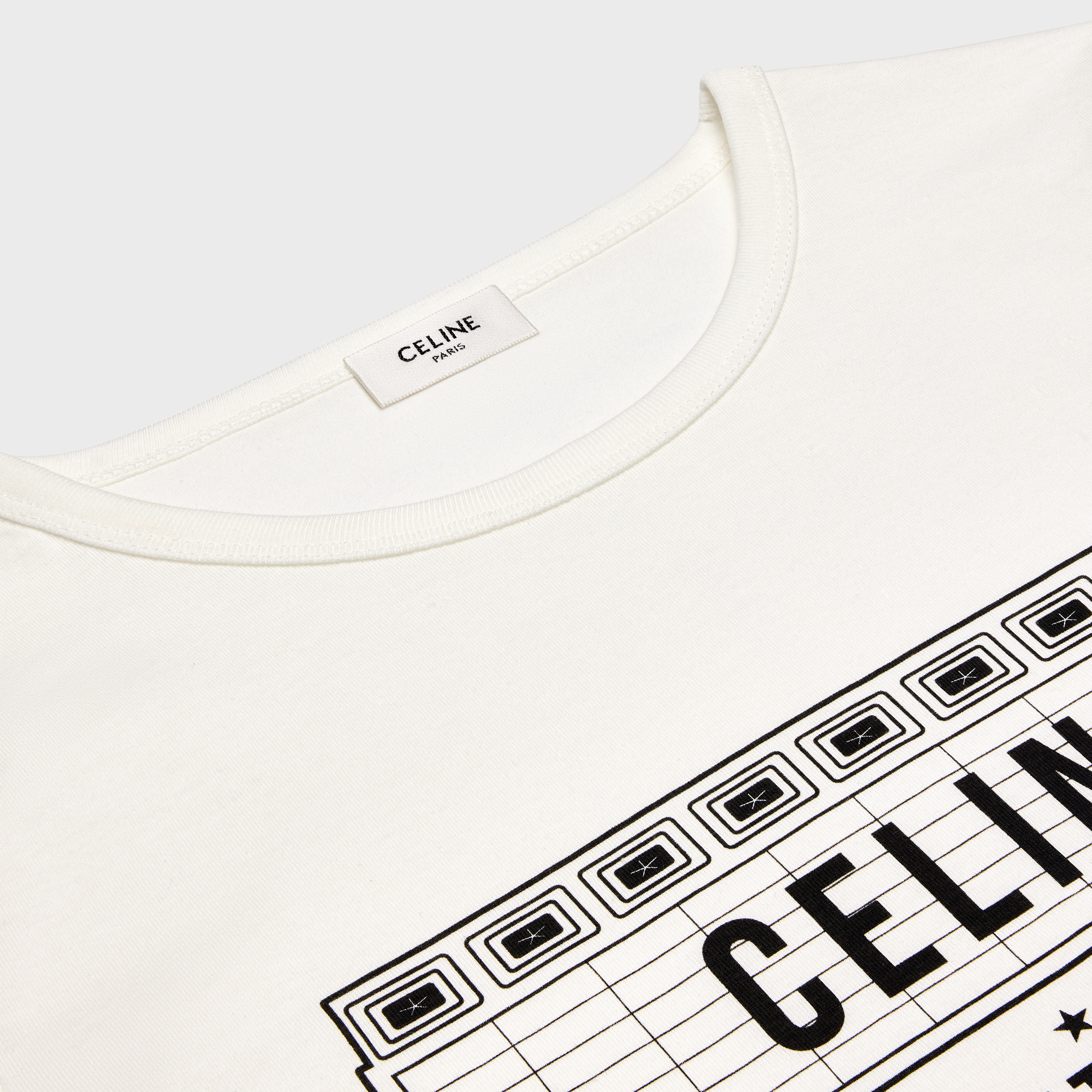 【訳あり赤字価格】セリーヌ　CELINE Tシャツ　ホワイト　アンドレ