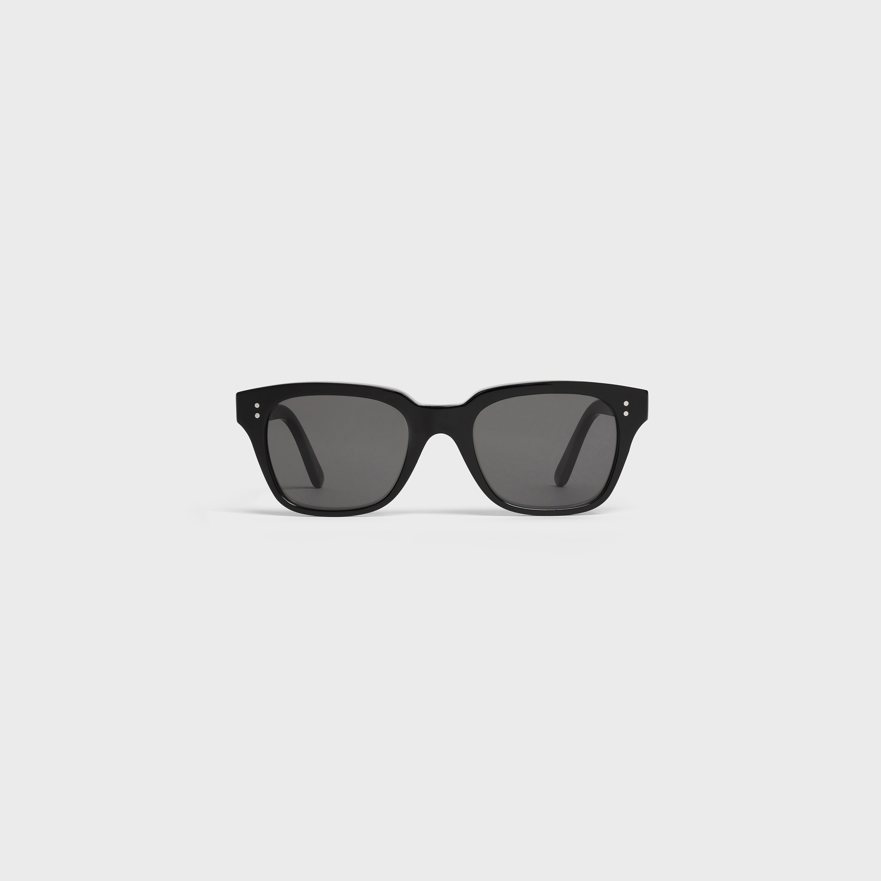 Black Frame 04 Sunglasses in Acetate with Polarized Lenses - Black | CELINE