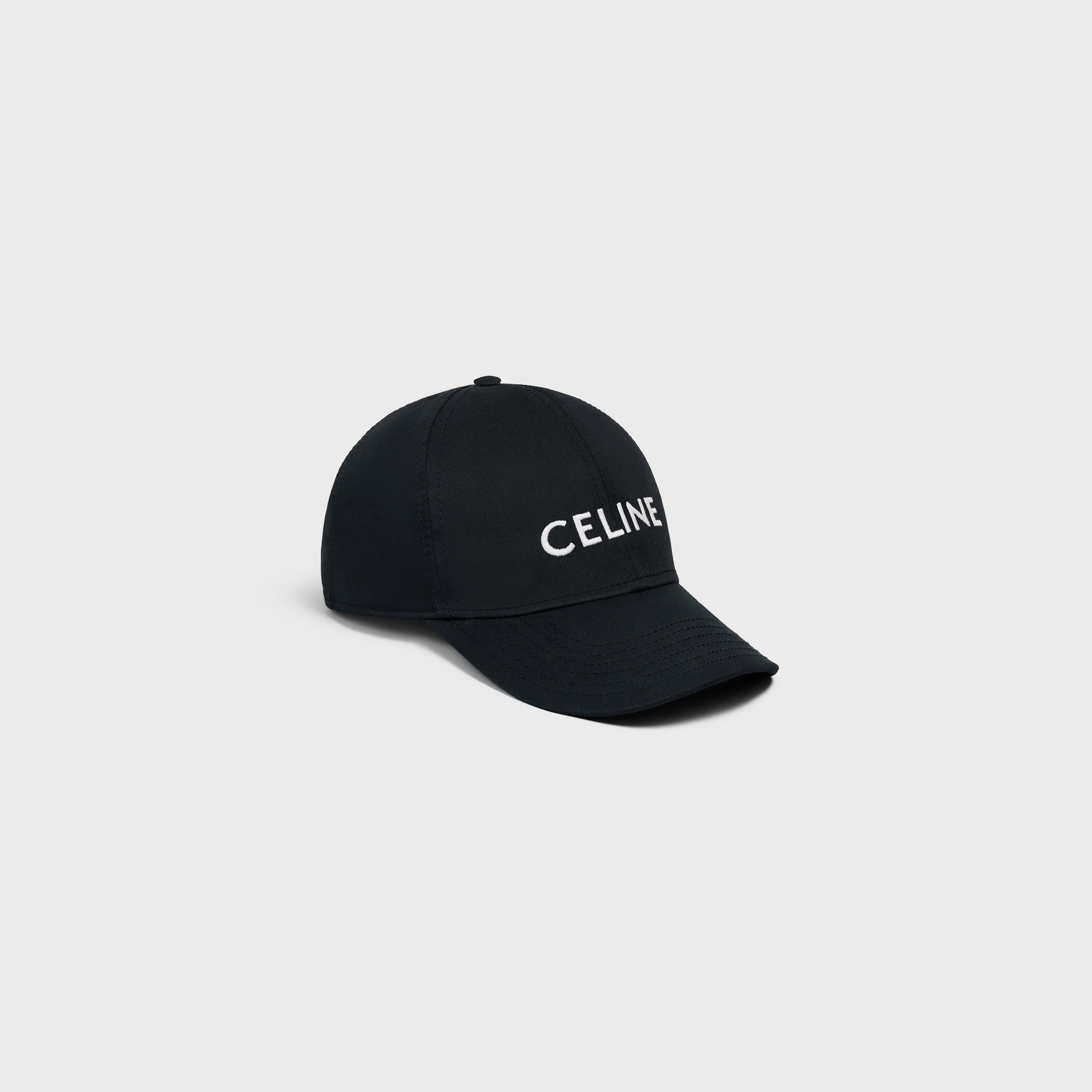 正規品_破格‼️美品クリーニング済_CELINE セリーヌ ベースボール キャップ ブラック ☆CELINE☆ セリーヌ トリオンフ ベースボールキャップ (CELINE
