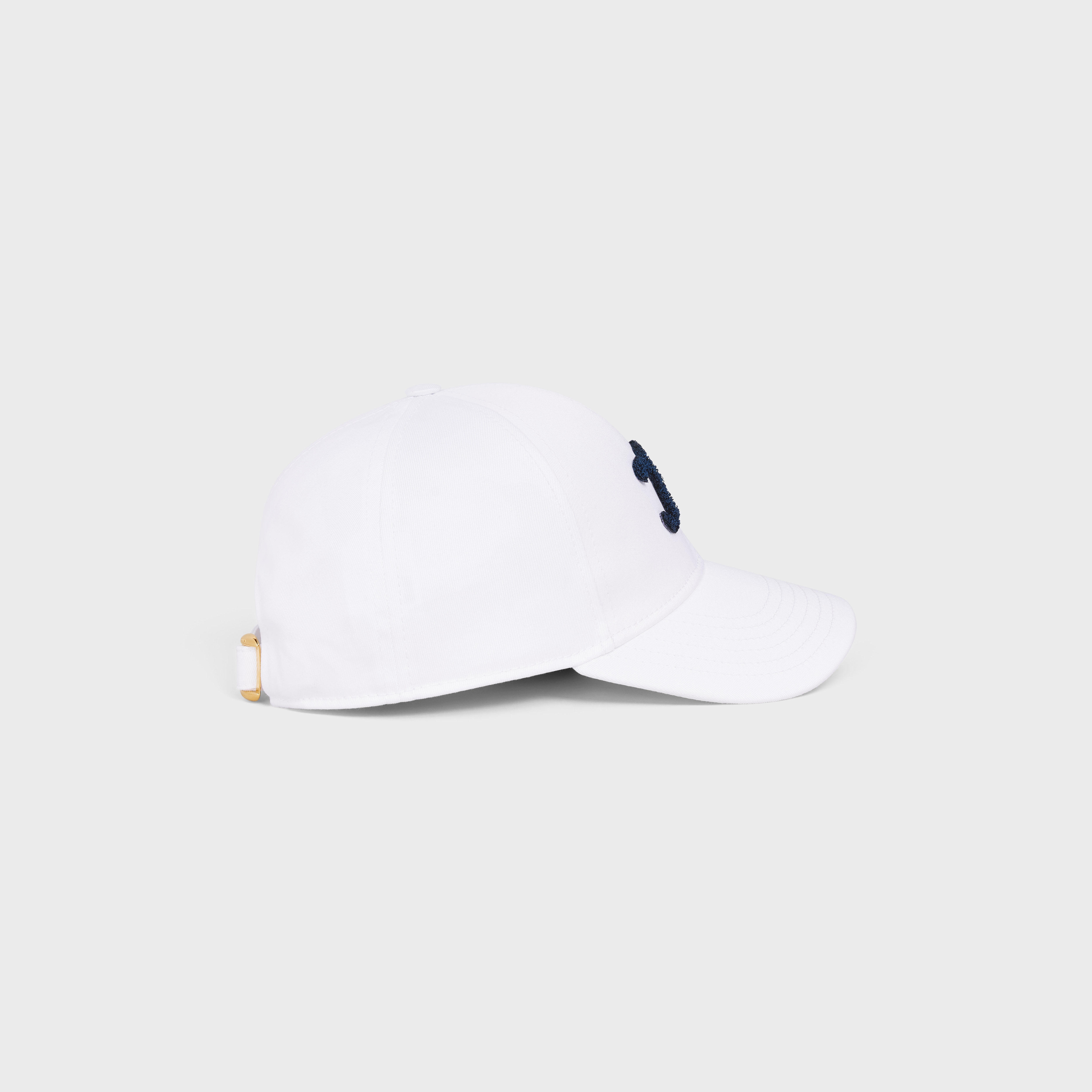 COTTON TRIOMPHE BASEBALL CAP - White 