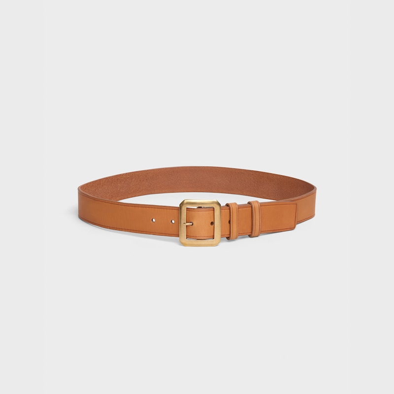 Ceinturon with Square Buckle in Calfskin | CELINE