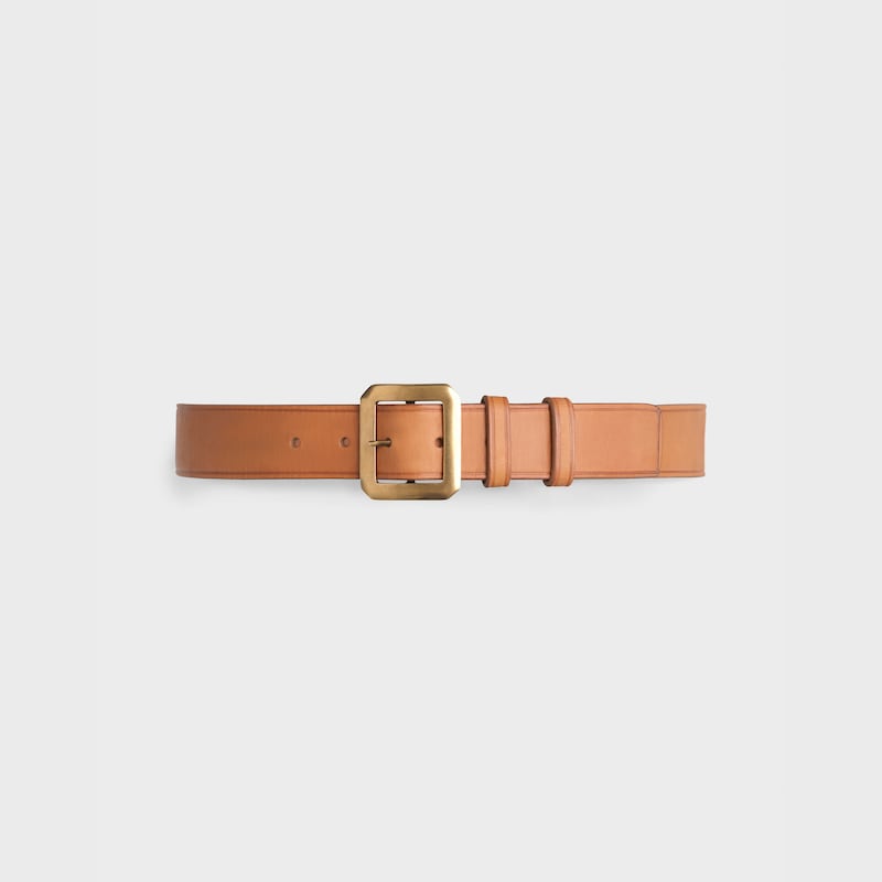 Ceinturon with Square Buckle in Calfskin | CELINE