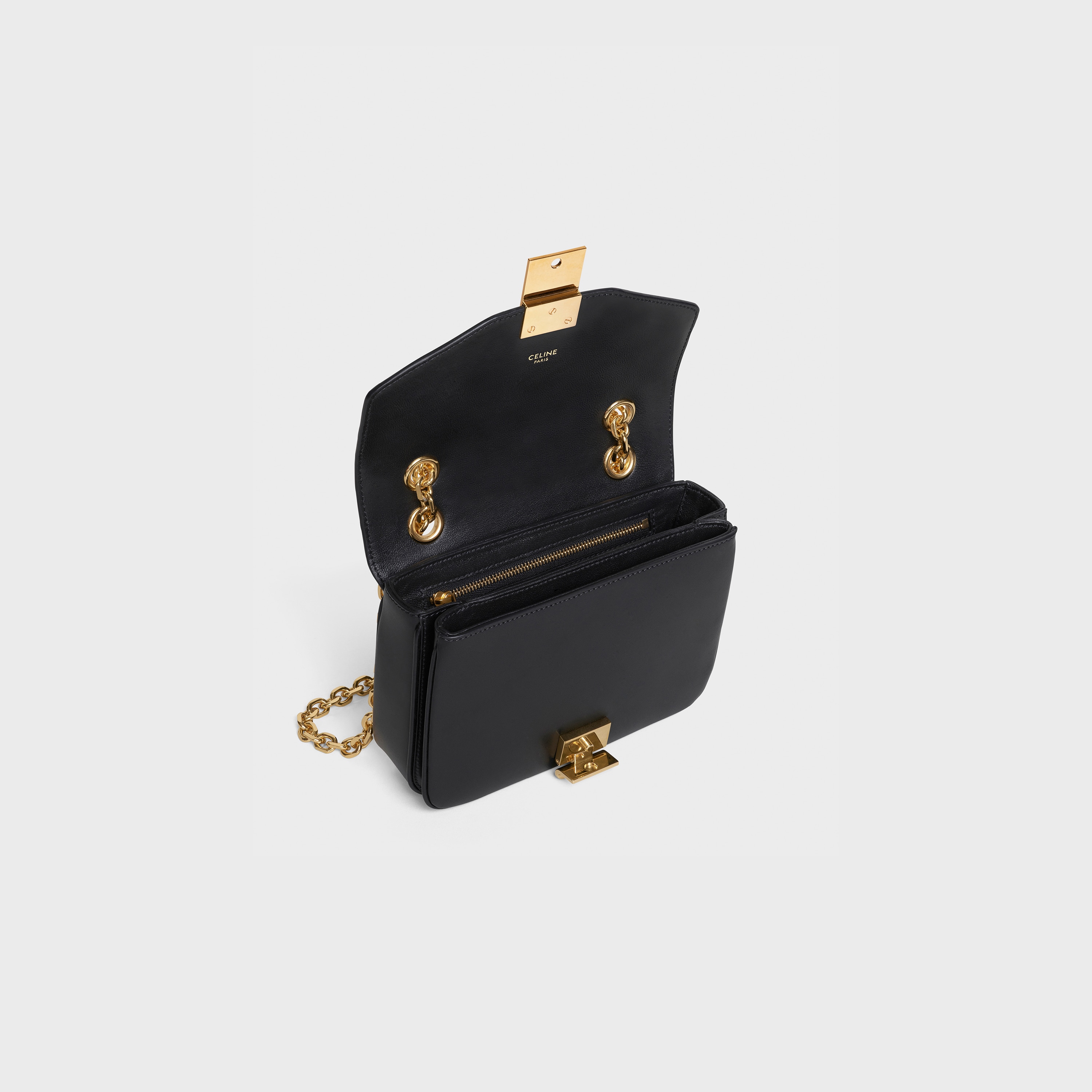 Small C Bag in shiny calfskin CELINE Official site