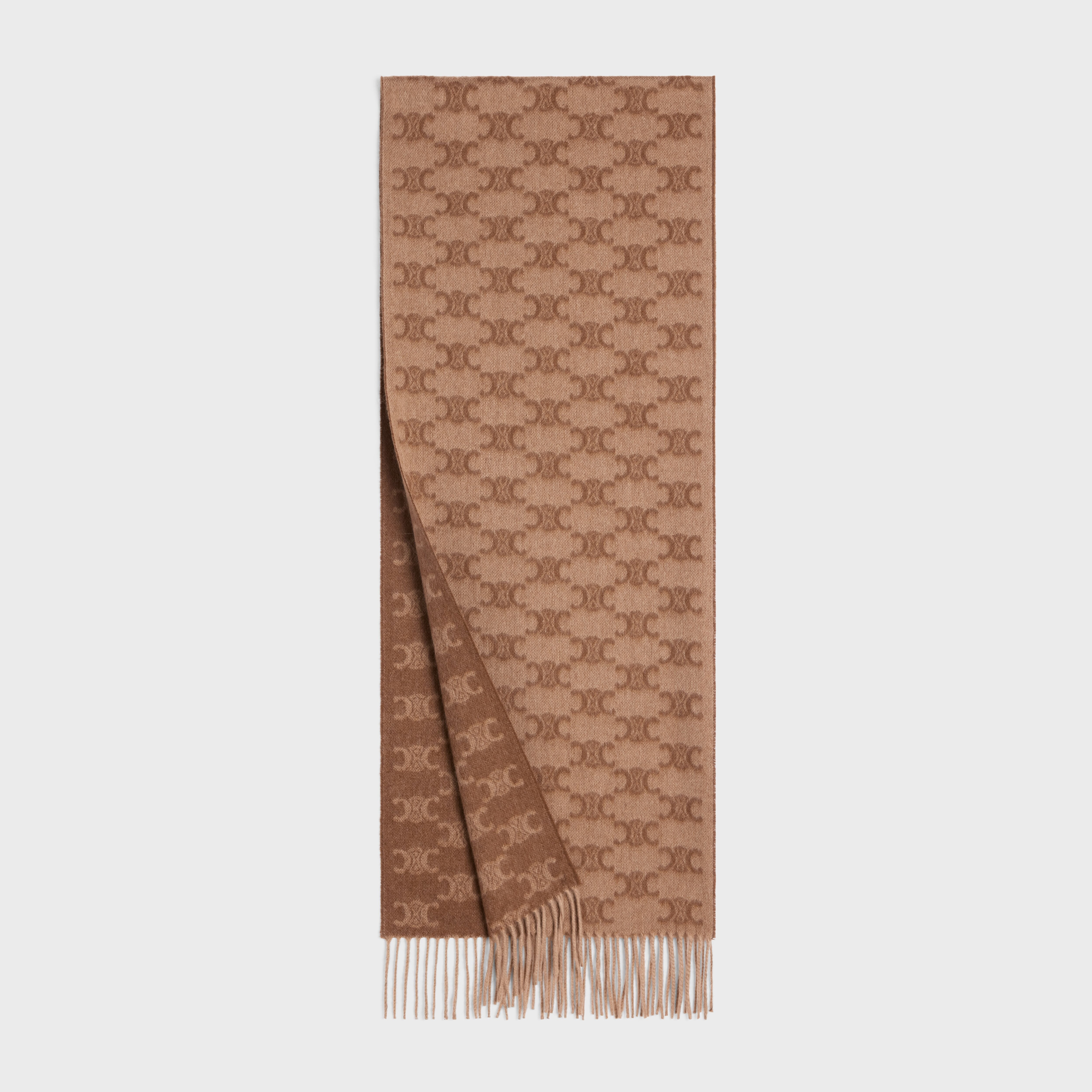 SCARF IN MONOGRAM CASHMERE