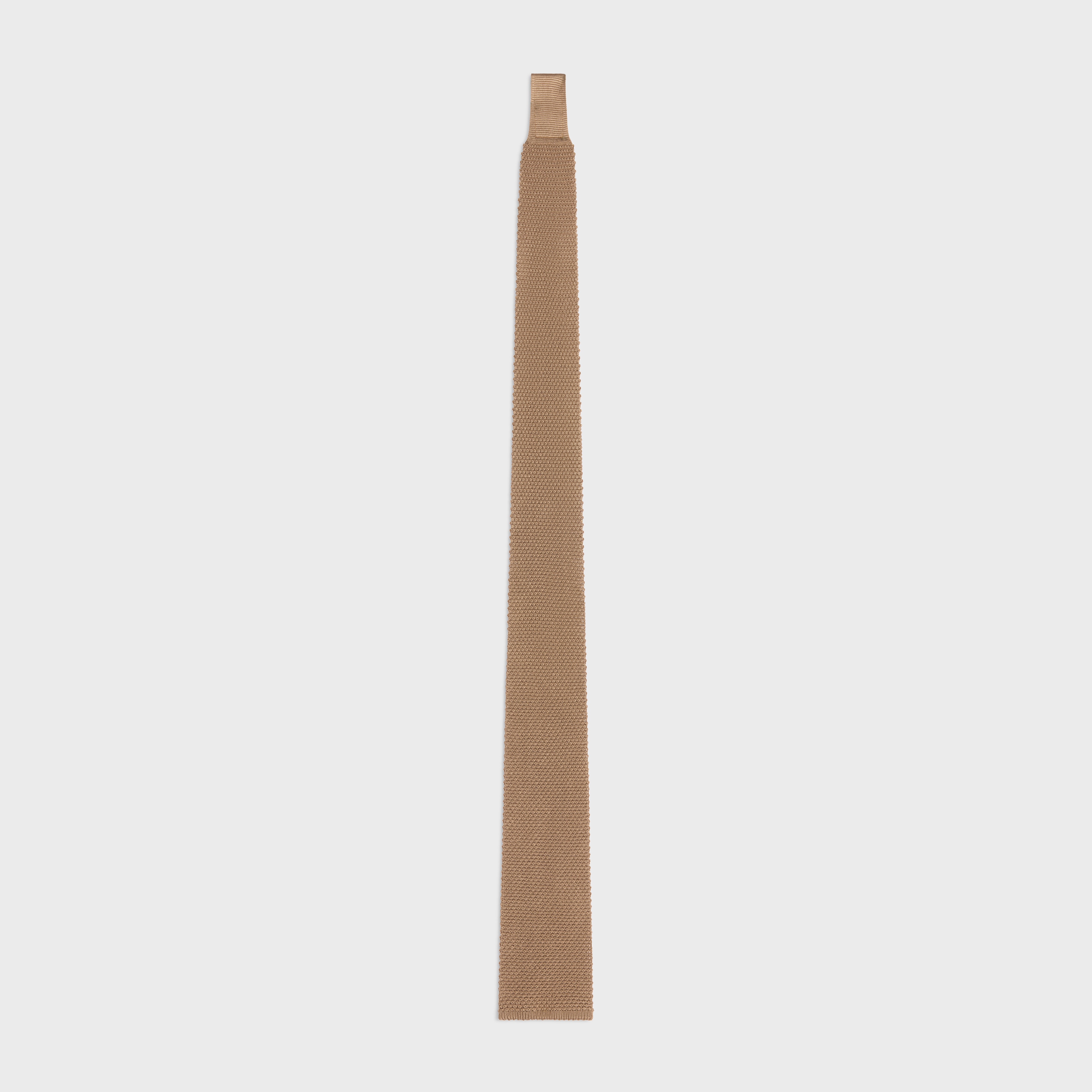 TIE IN SILK KNIT - CAMEL | CELINE