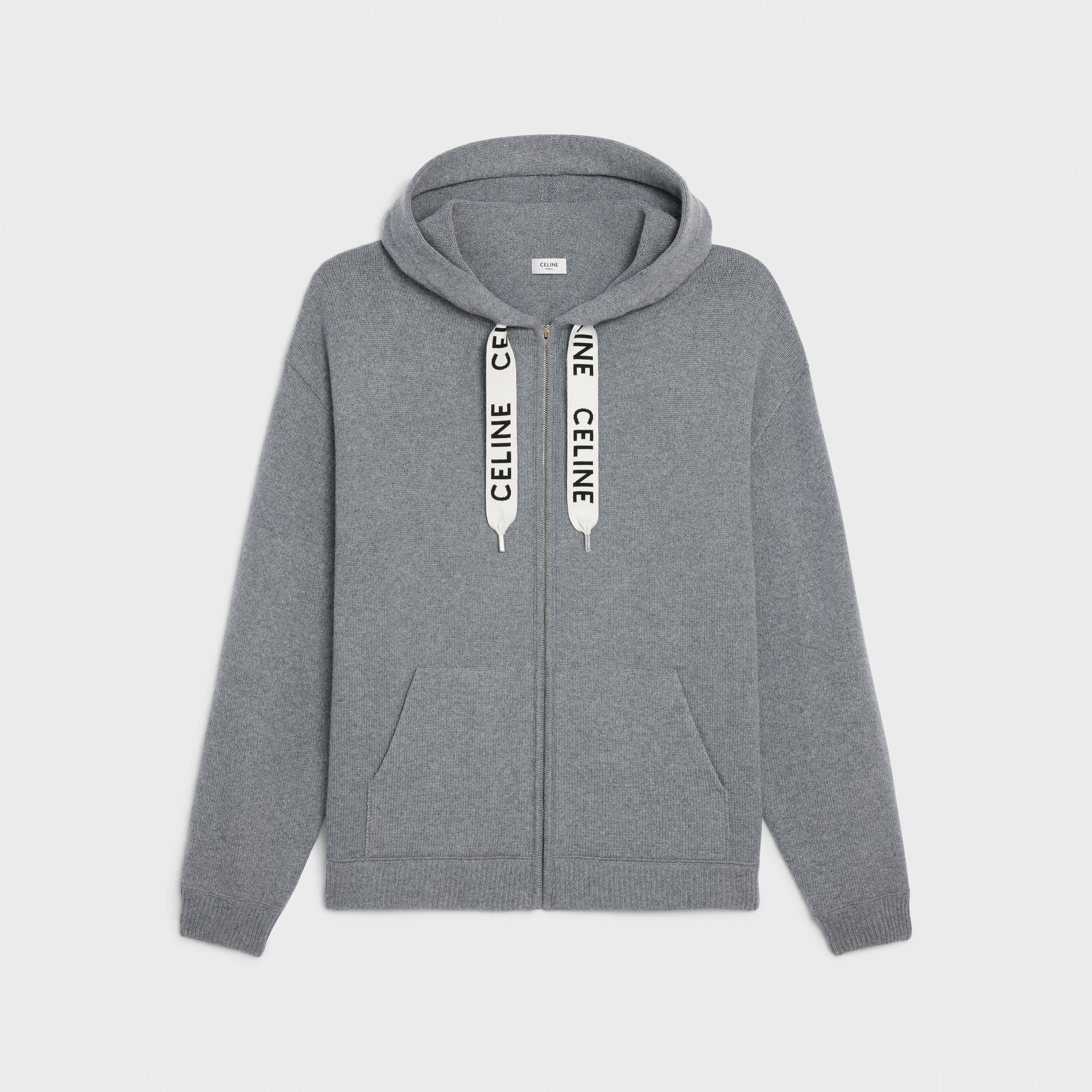 celine gray hoodie