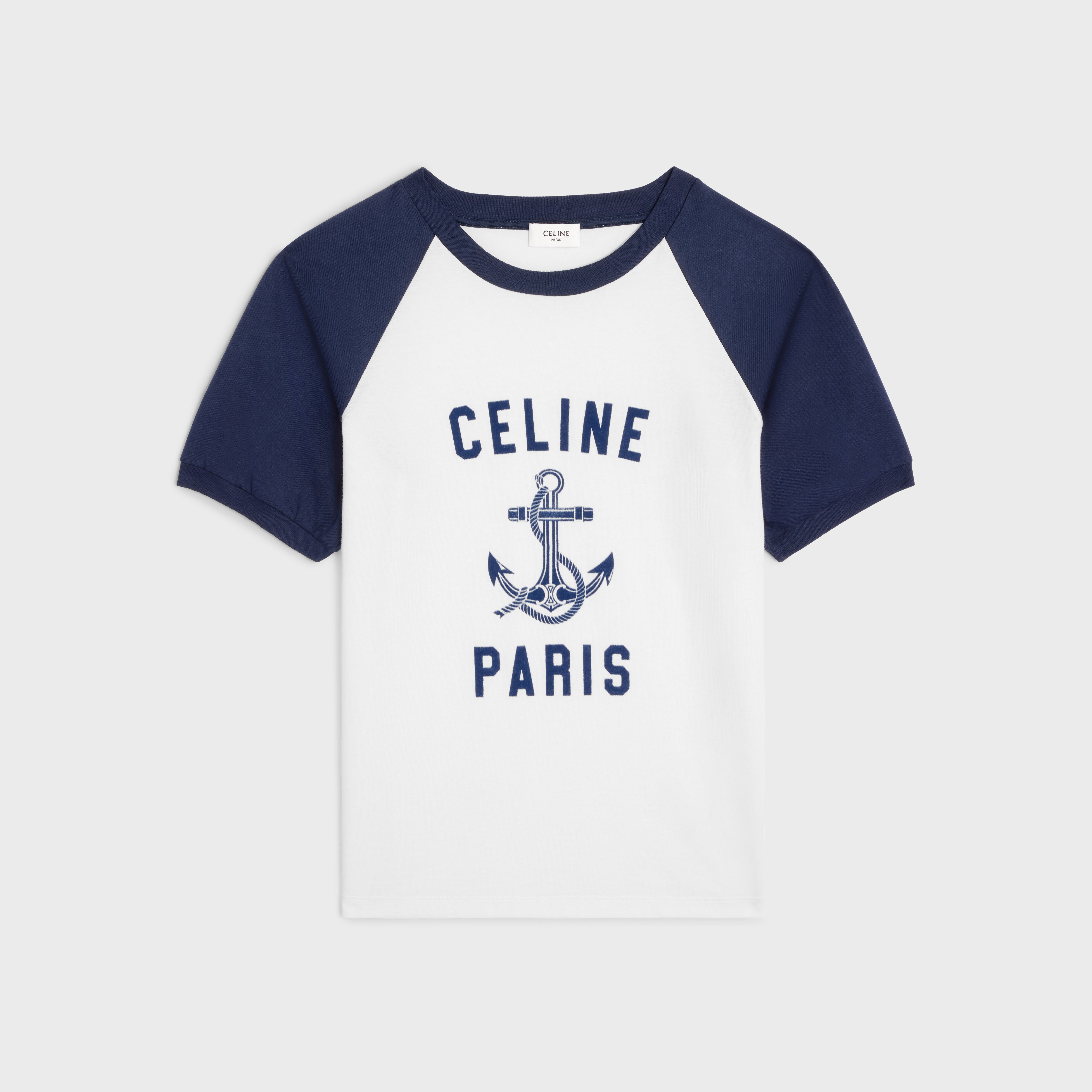 Celine Paris anchor T-shirt in cotton jersey