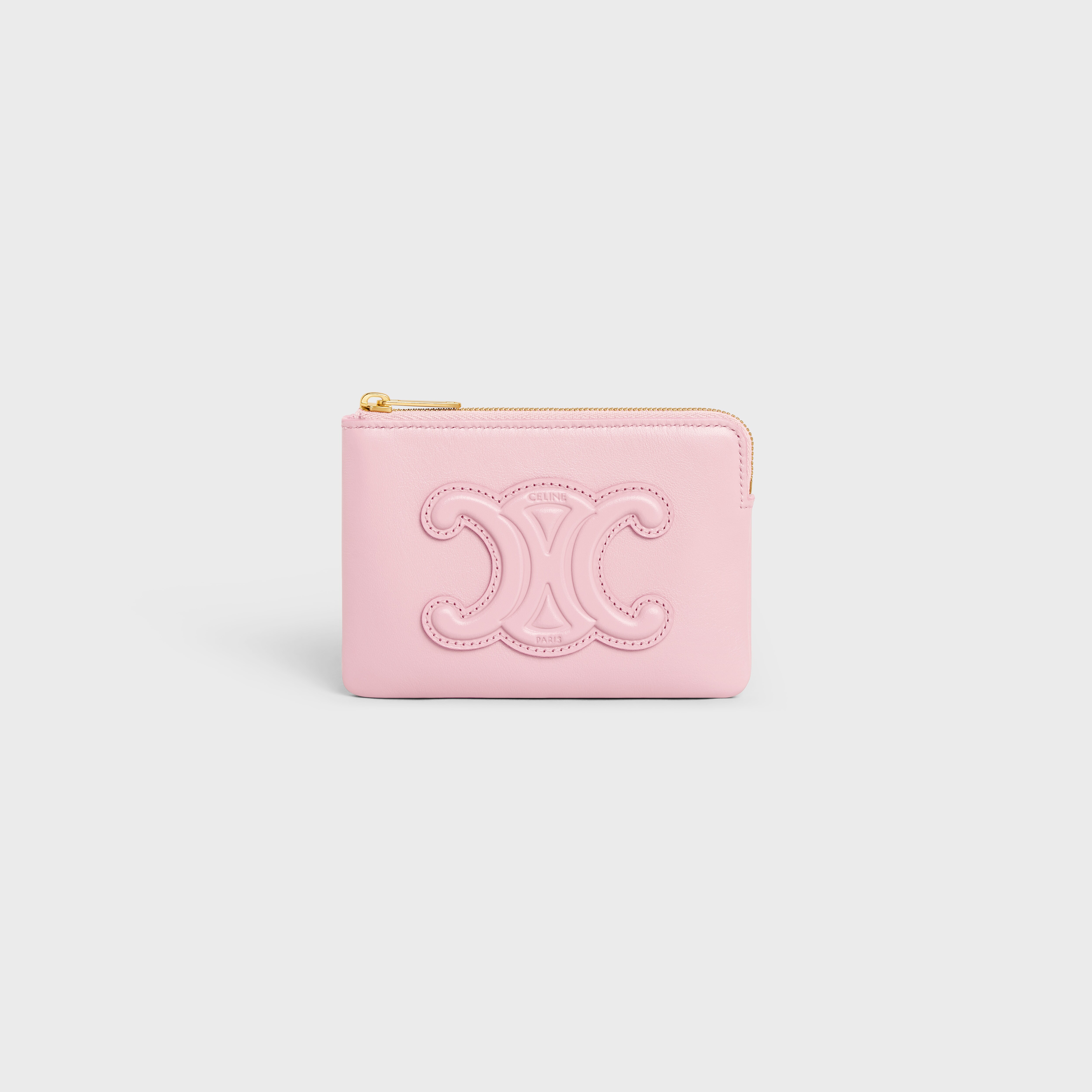 celine card holder triomphe