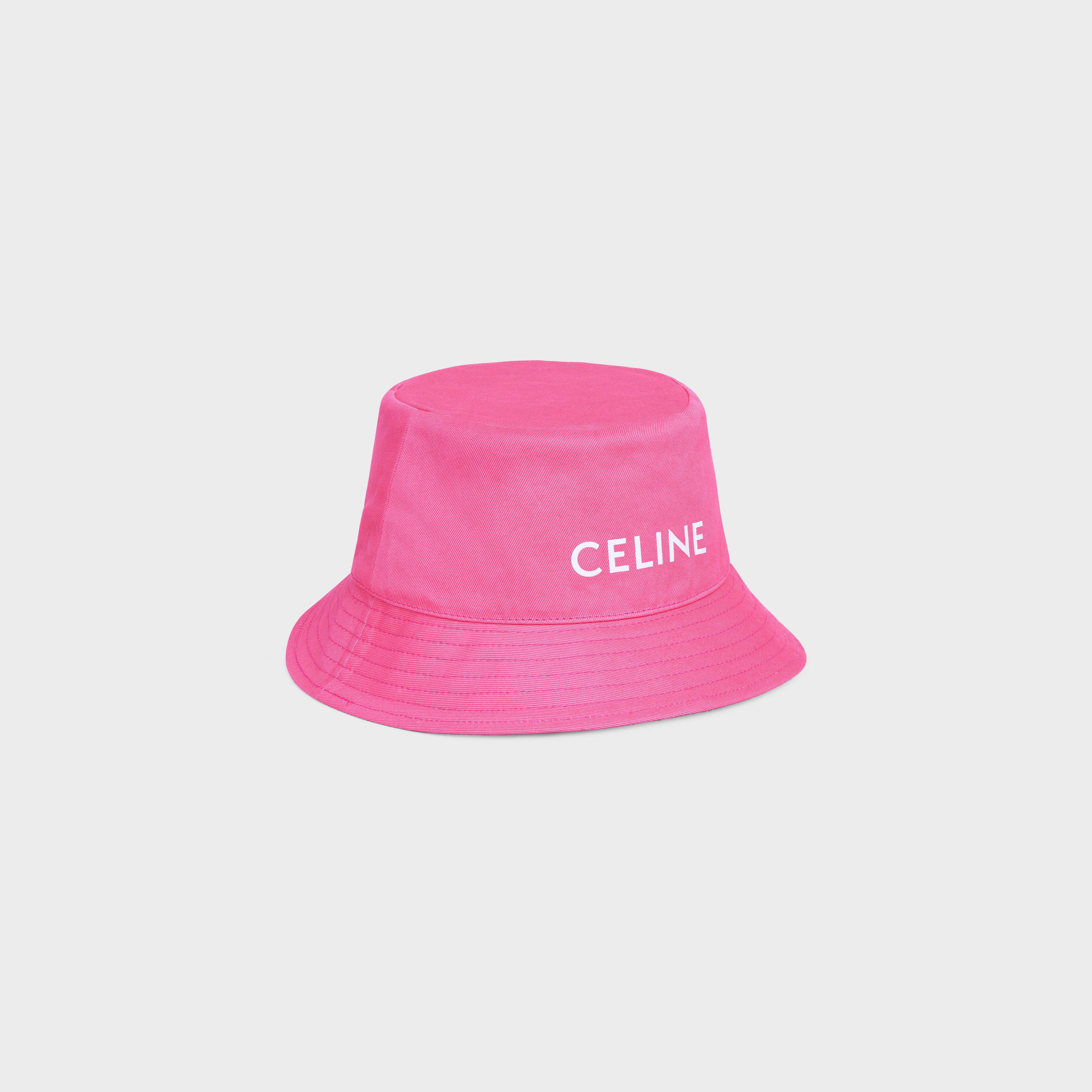 CELINE バケットハット / コットンギャバジン - ピンク | CELINE