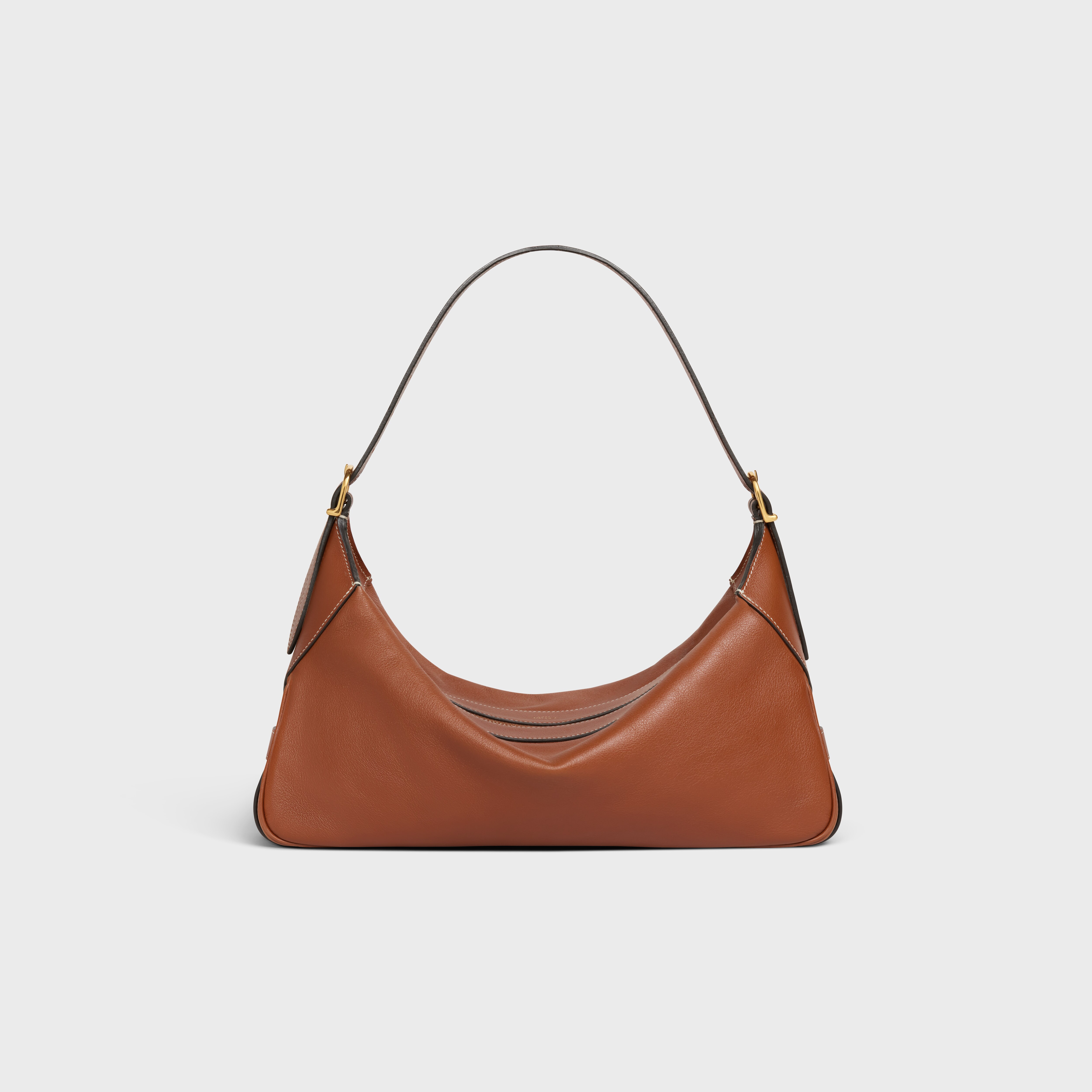 MEDIUM ROMY IN SUPPLE CALFSKIN - TAN | CELINE