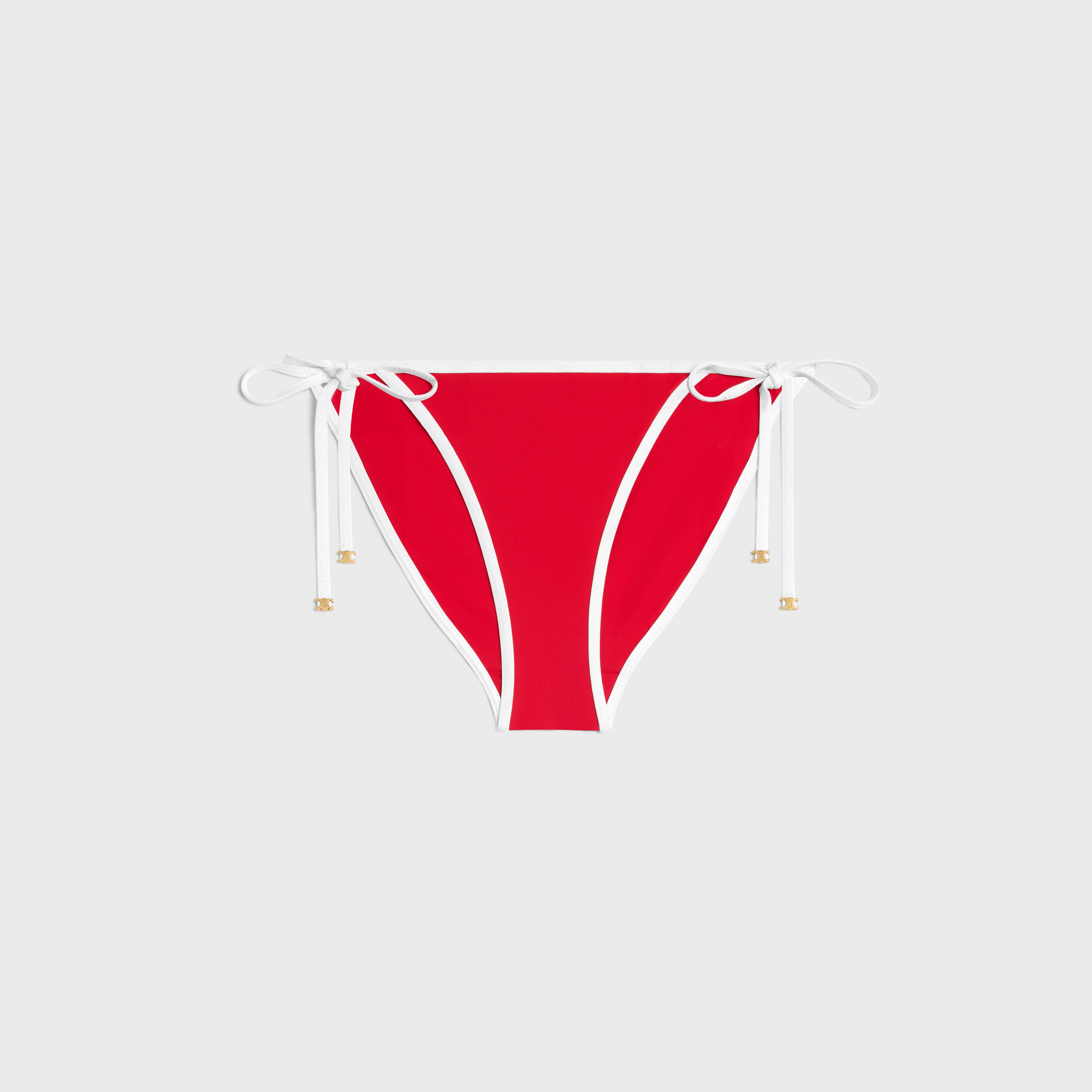 triomphe swimsuit bottom IN matte jersey - ROUGE | CELINE