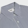 classic shirt in striped silk | CELINE