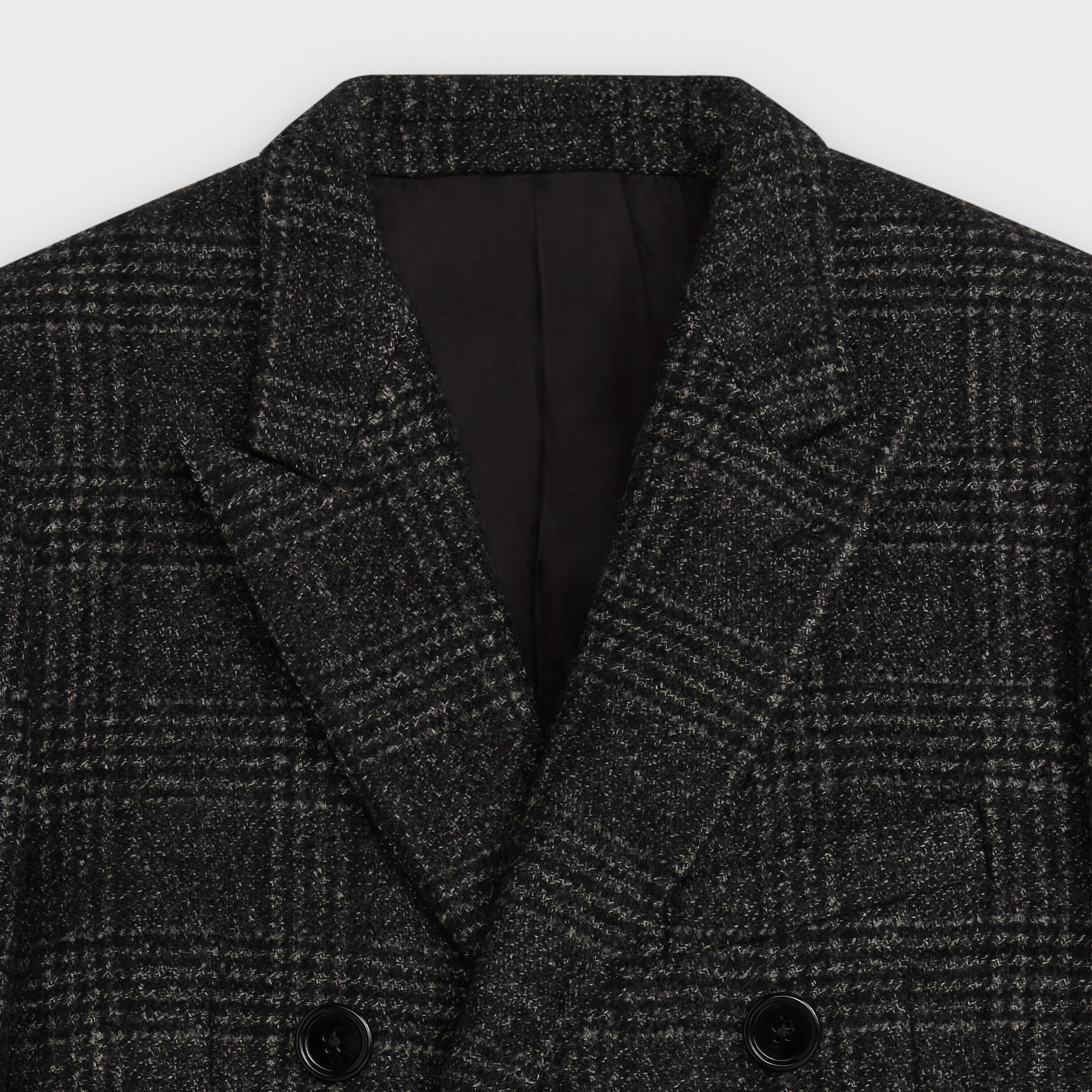 Classic coat in Prince of Wales - null | CELINE