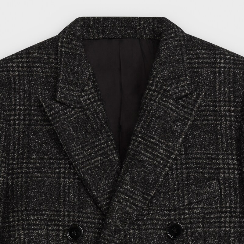 Classic coat in Prince of Wales | CELINE