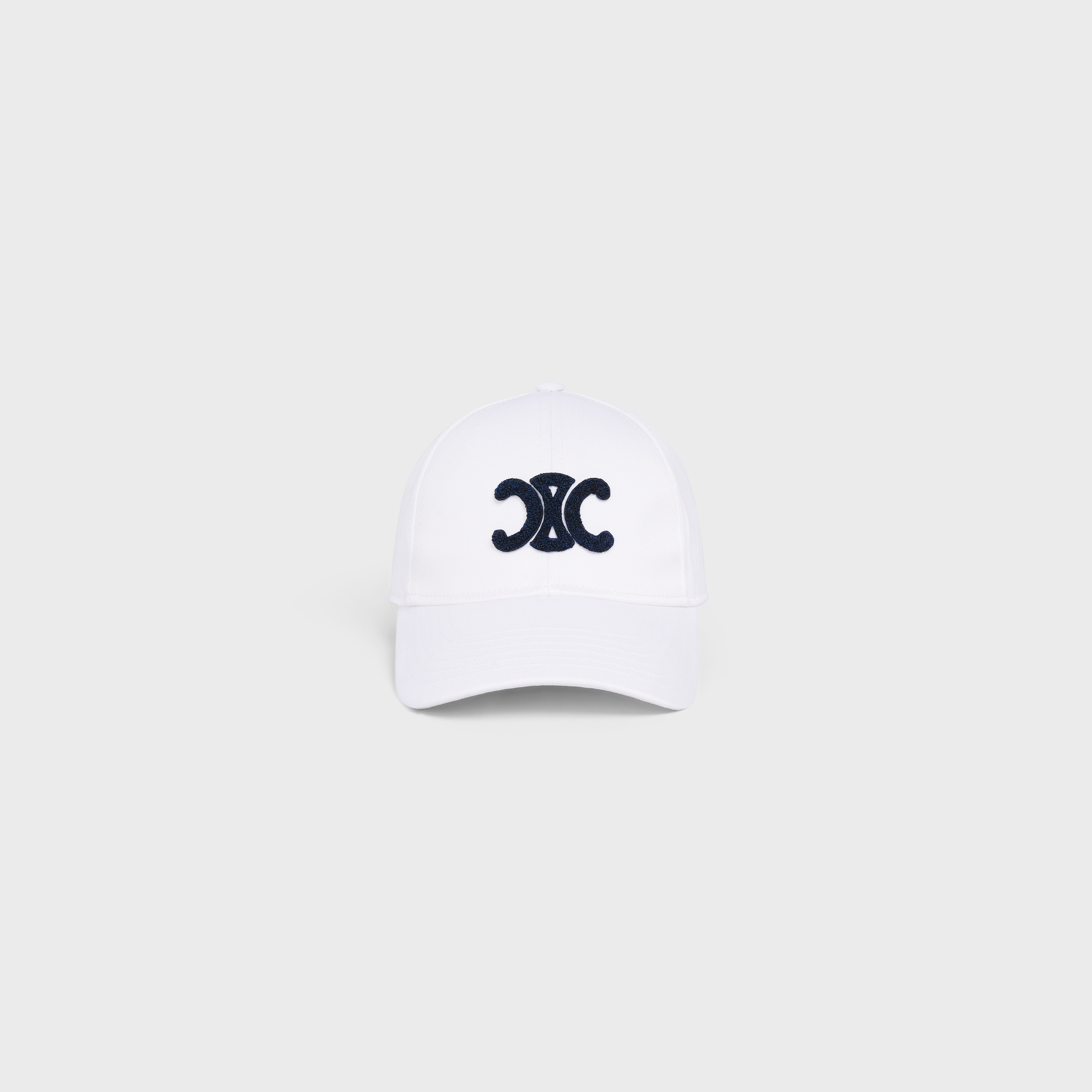 COTTON TRIOMPHE BASEBALL CAP - White 