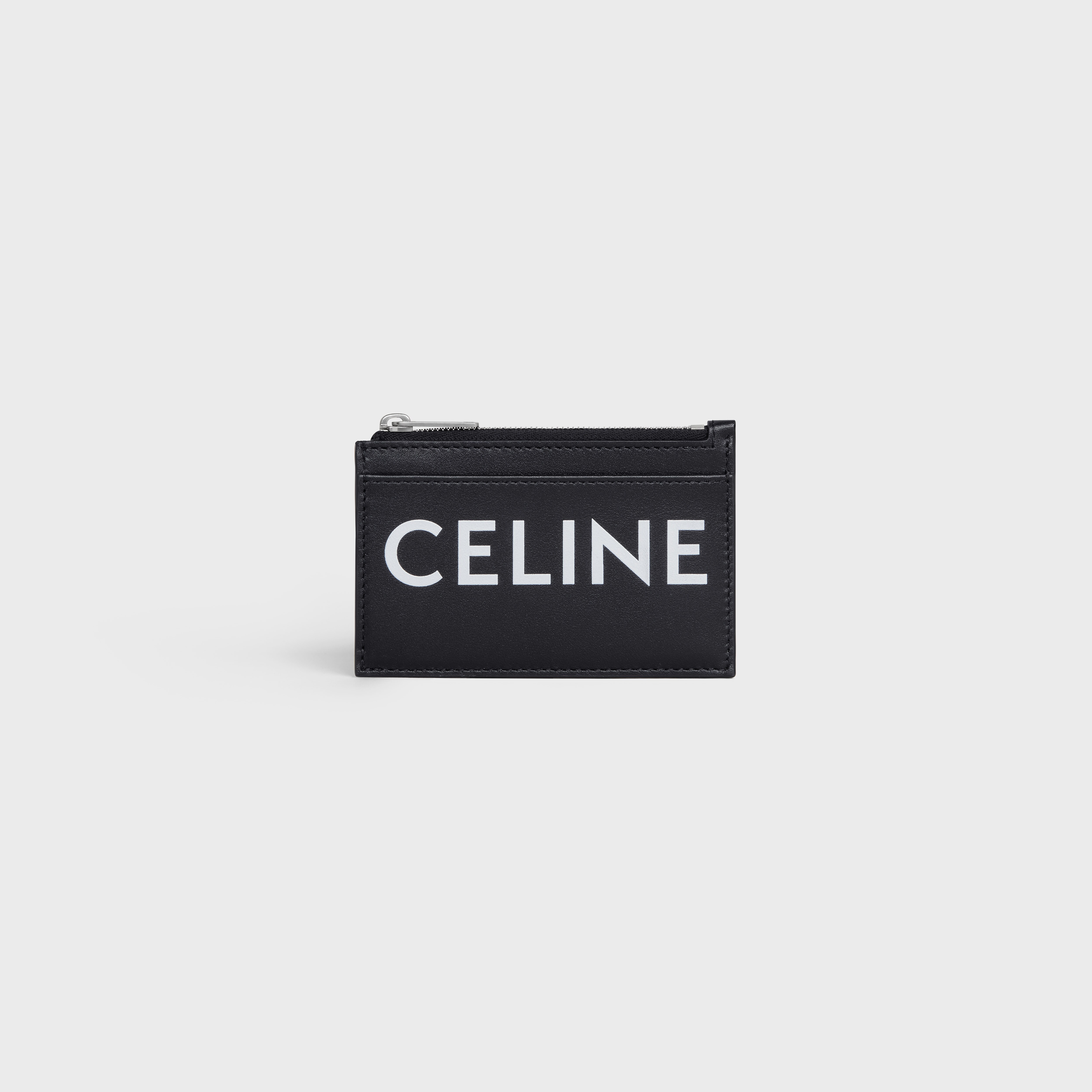 celine zipped card holder