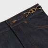 jupe culotte signature denim brut | CELINE