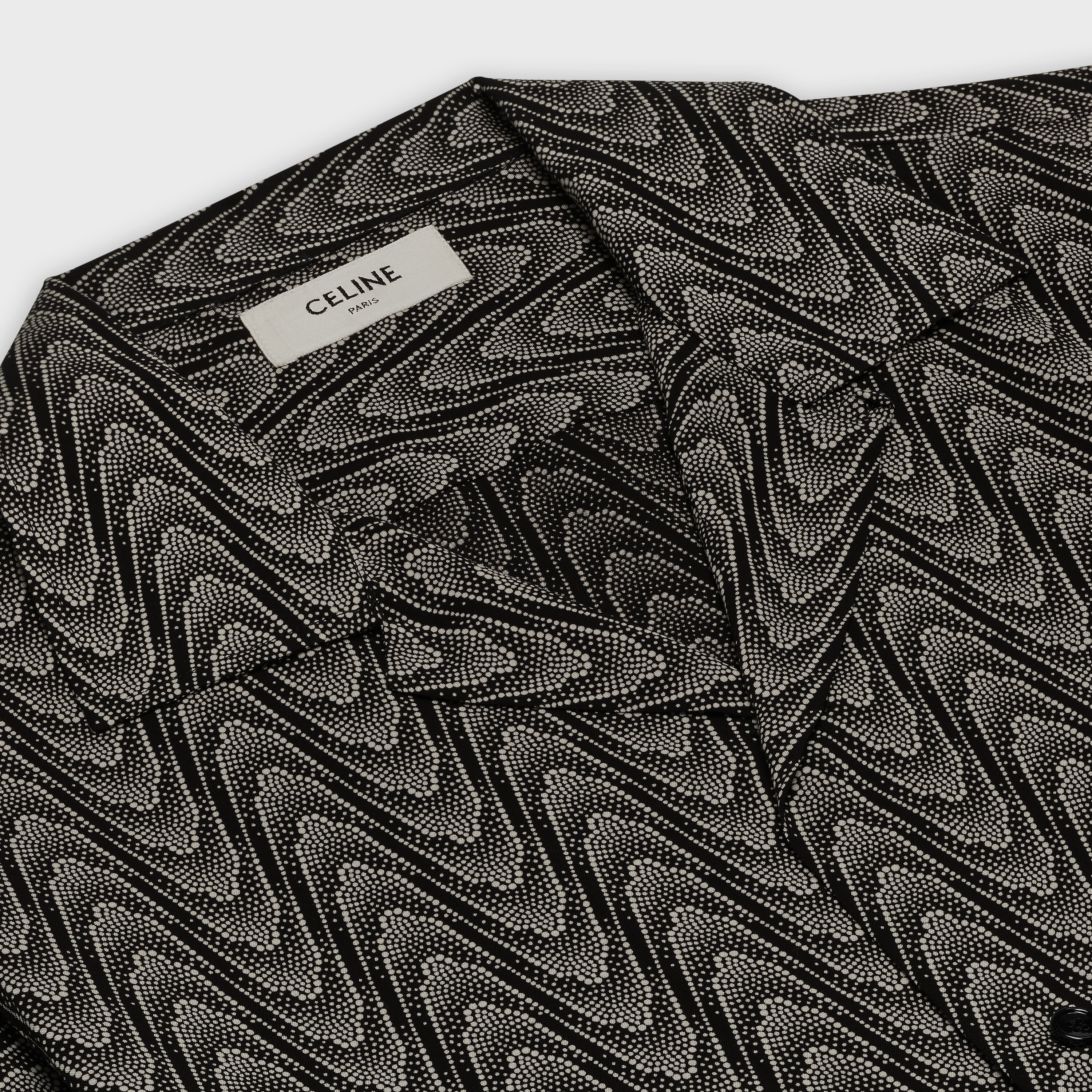 hawaiian shirt in printed viscose - null | CELINE