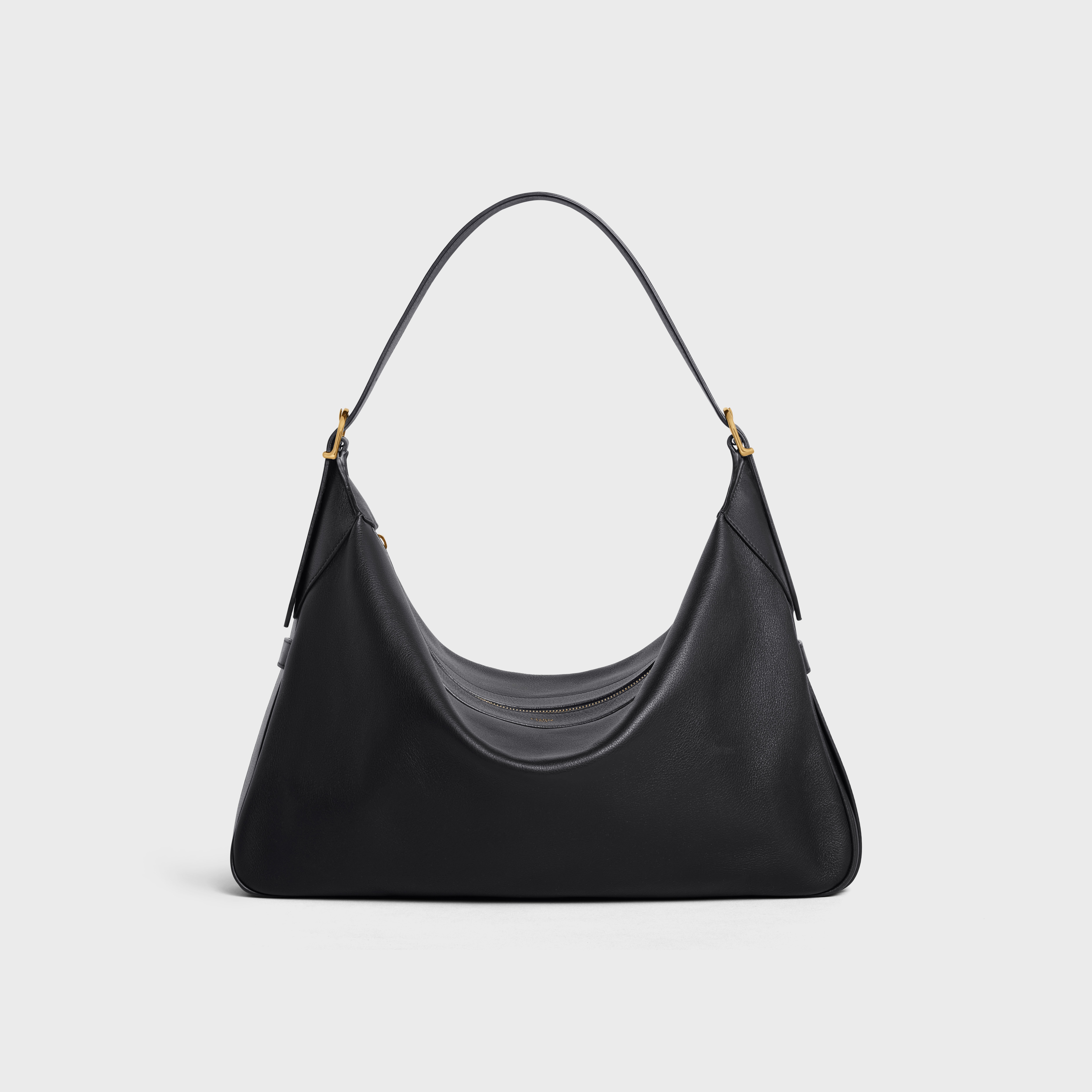 LARGE ROMY IN SUPPLE CALFSKIN BLACK CELINE