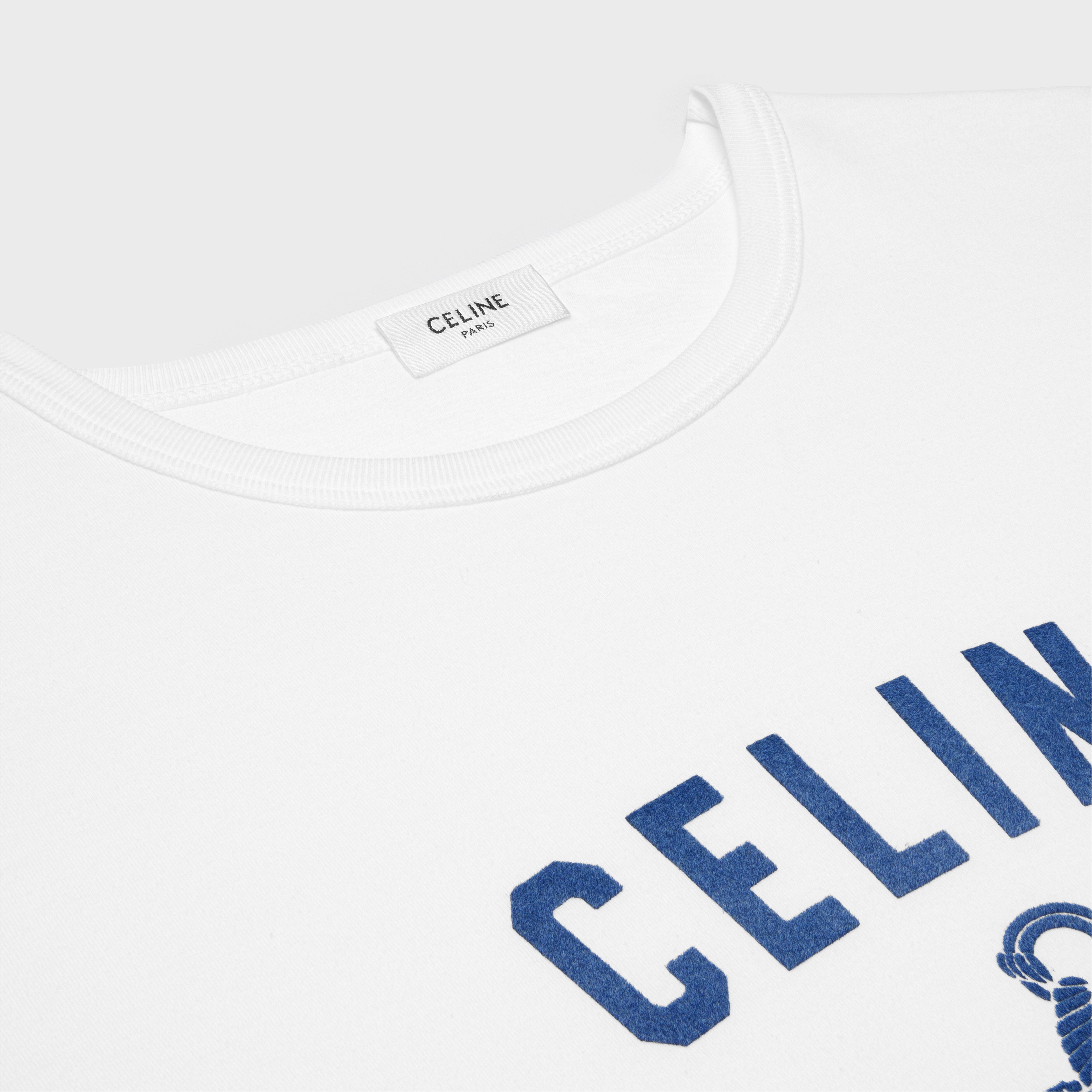 celine california 70's T-shirt in cotton jersey