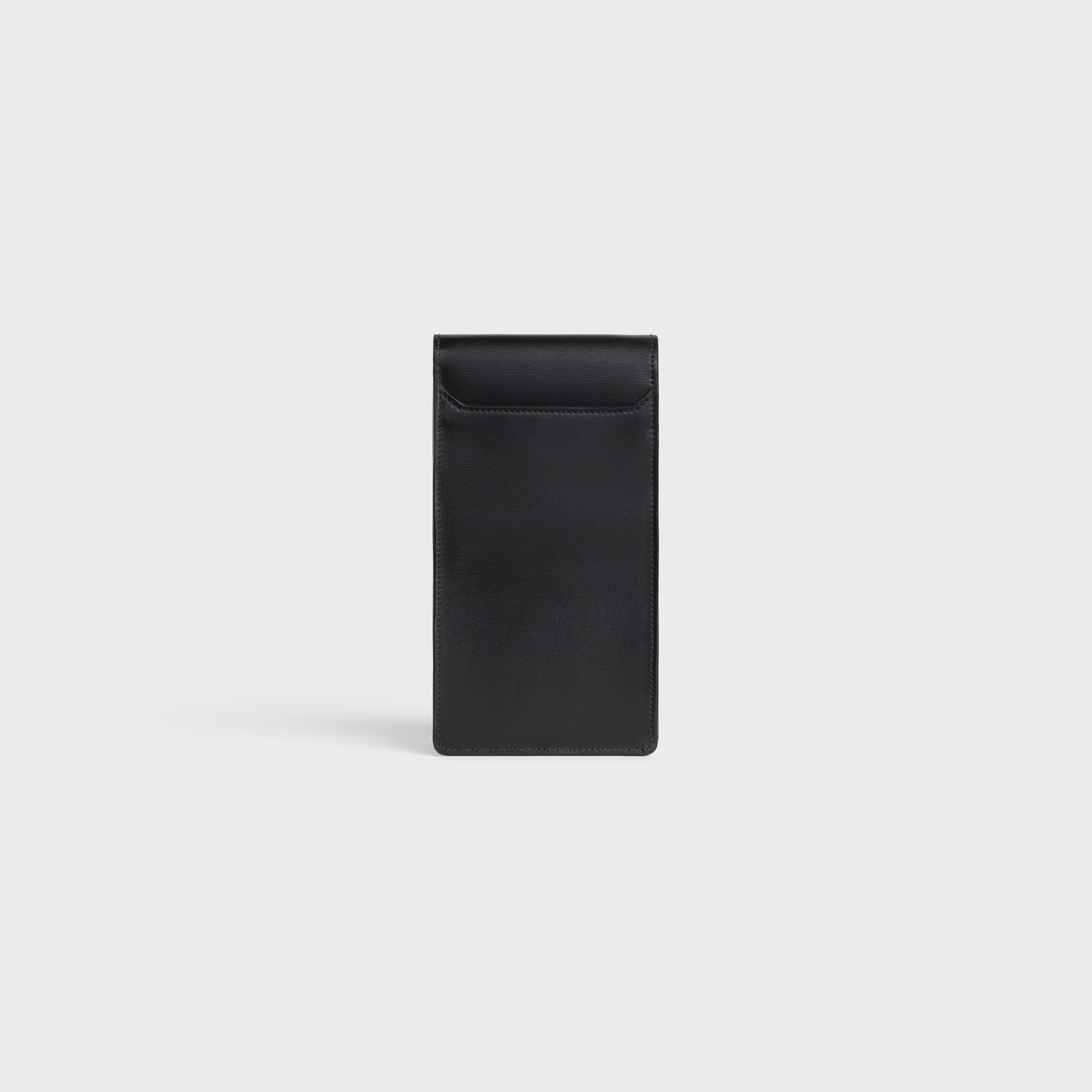 CELINE Vertical Leather Phone Pouch