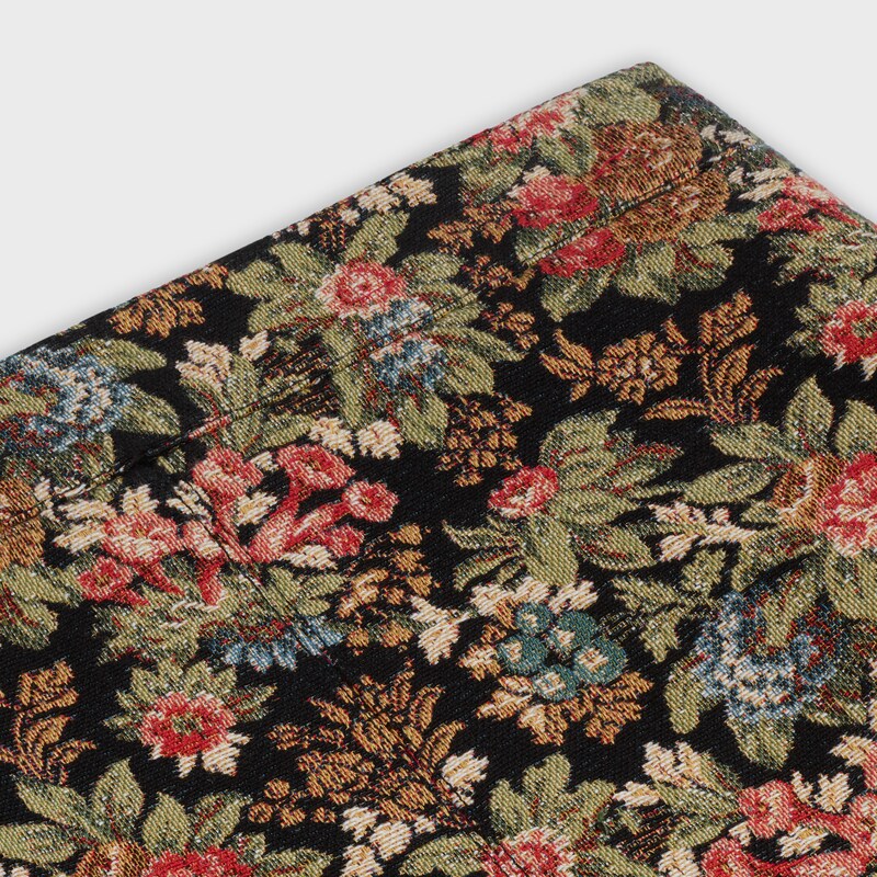 jupe midi pli creux tapisserie | CELINE