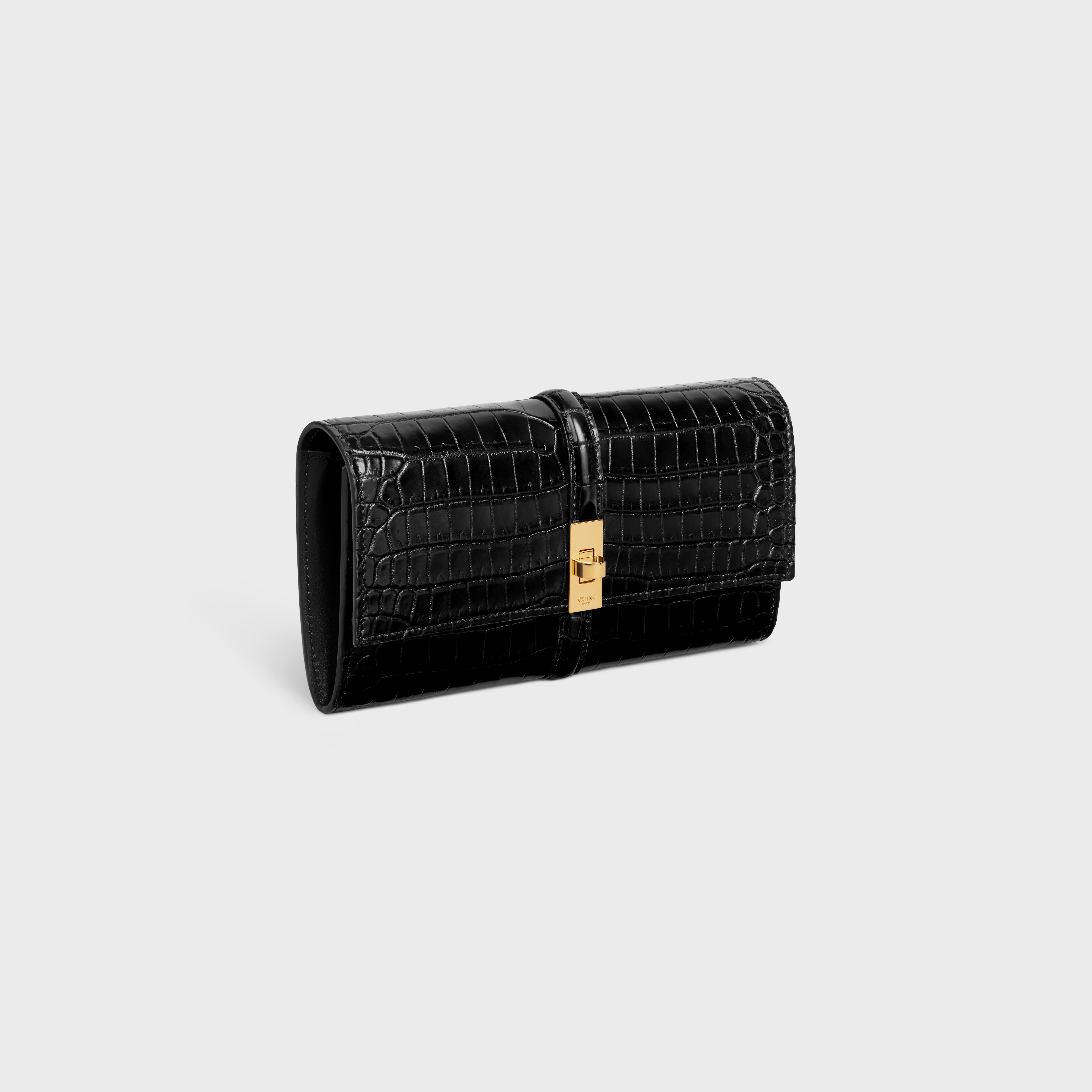 ラージウォレット 16（セーズ）/ クロコダイル - | CELINE | セリーヌ