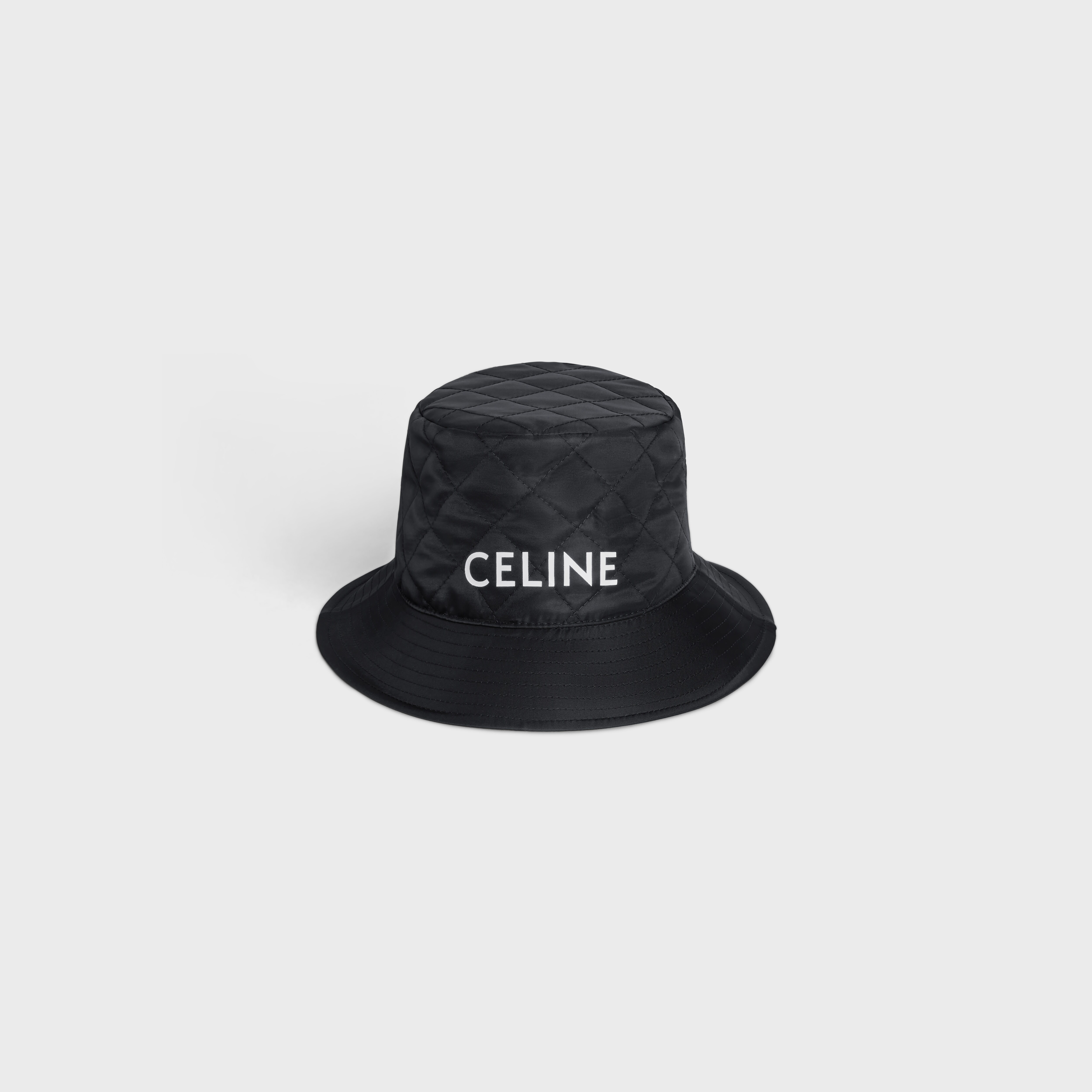 CELINE BUCKET HAT IN NYLON TWILL 