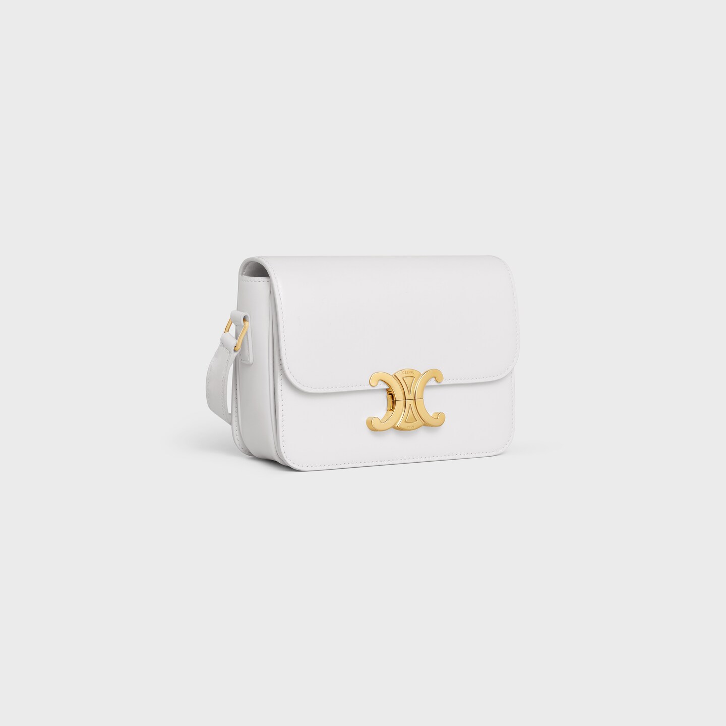 TEEN TRIOMPHE 11CM BROWN MONOGRAM CALFSKIN