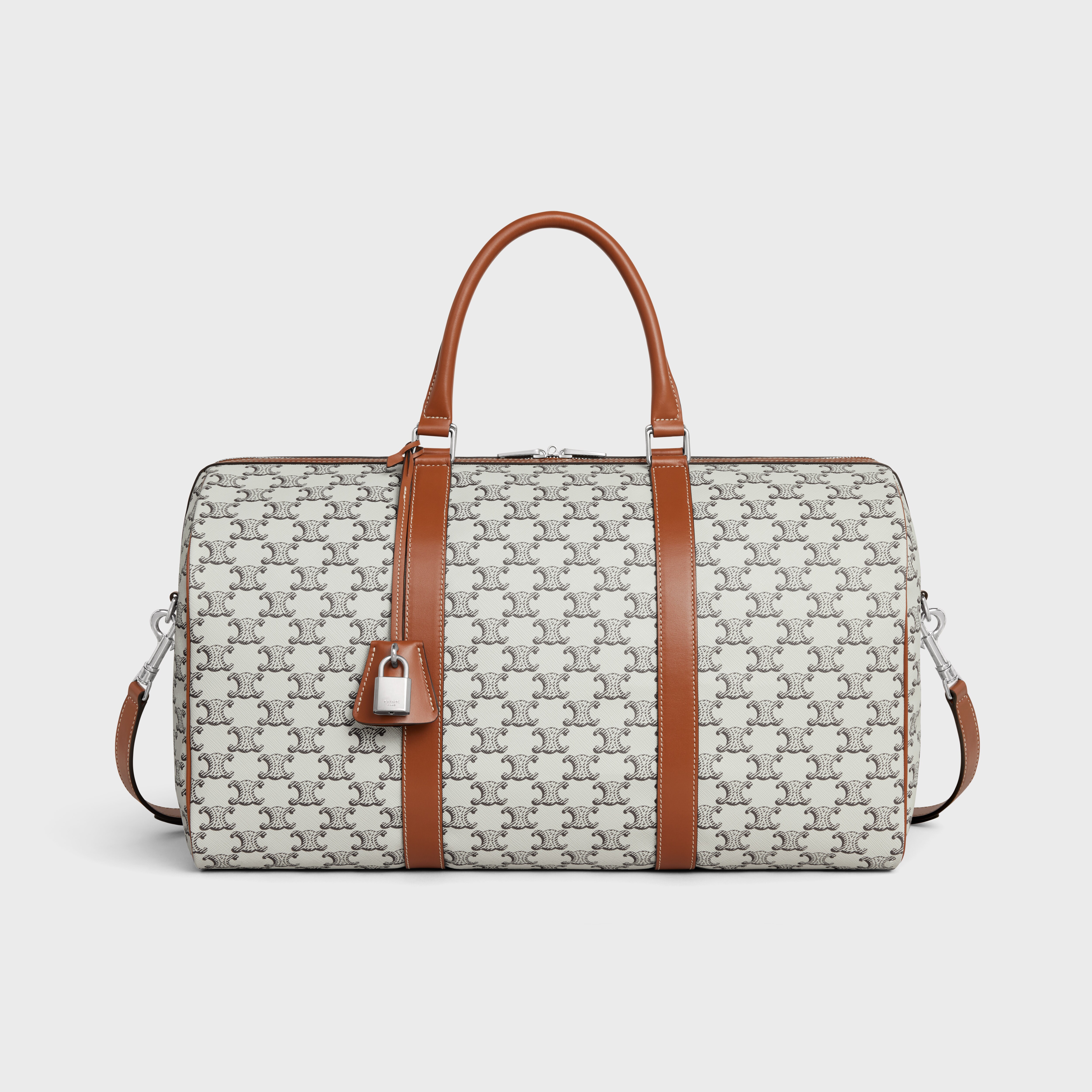 celine boston bag in triomphe canvas